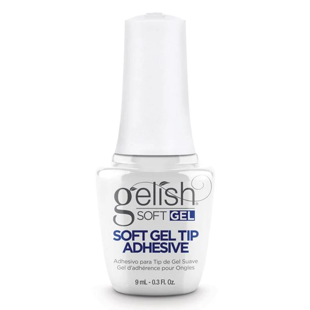 Gelish Soft Gel Tip Adhesive 9 mL - 0.3 Fl. Oz Small Bottle #1244010