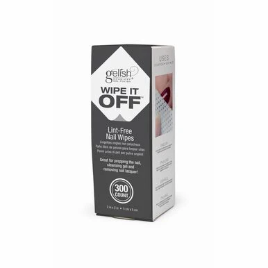 Gelish Wipe It Off - Lint Free Nail Wipes 300ct - #01925