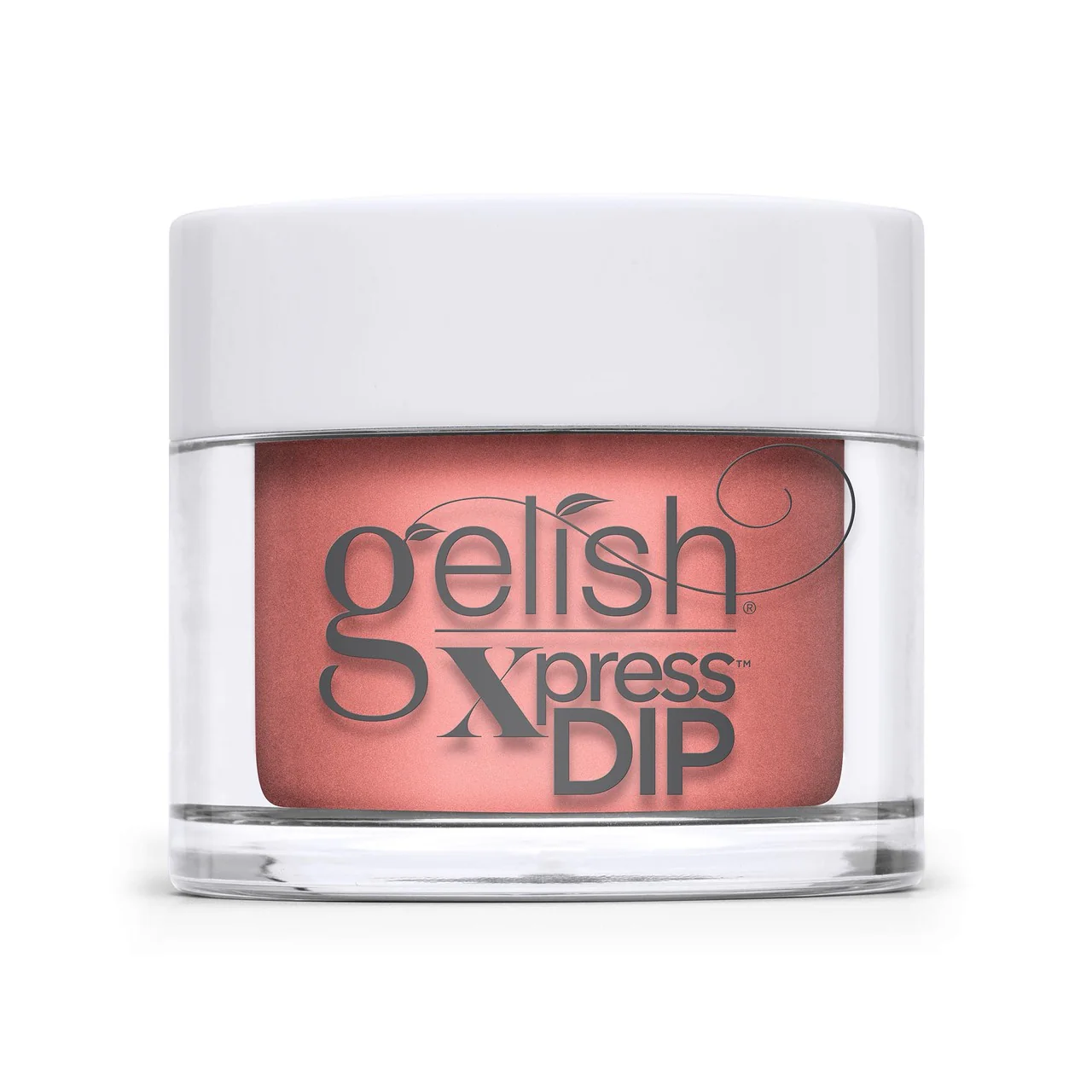 Harmony Gelish Xpress Dip Powder Manga-Round With Me Neon Coral Crème 43G (1.5 Oz) #1620182