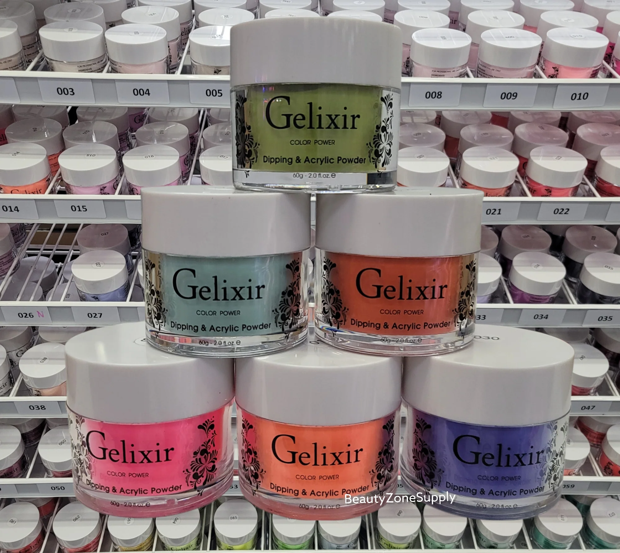 Gelixir Dipping & Acrylic Color Powder 2 oz Dark Terra Cotta #024