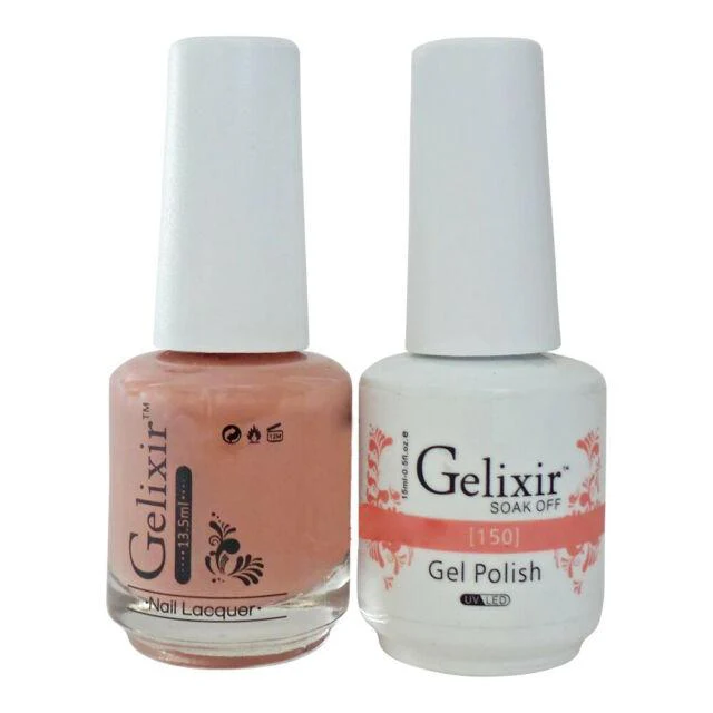 Gelixir Nail Polish Gel & Matching Lacquer 1 PK #150 - Image 2