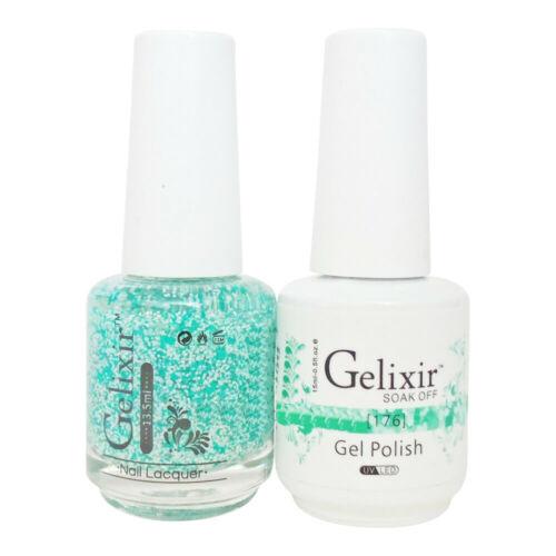 Gelixir Nail Polish Gel & Matching Lacquer 1 PK #176 - Image 3