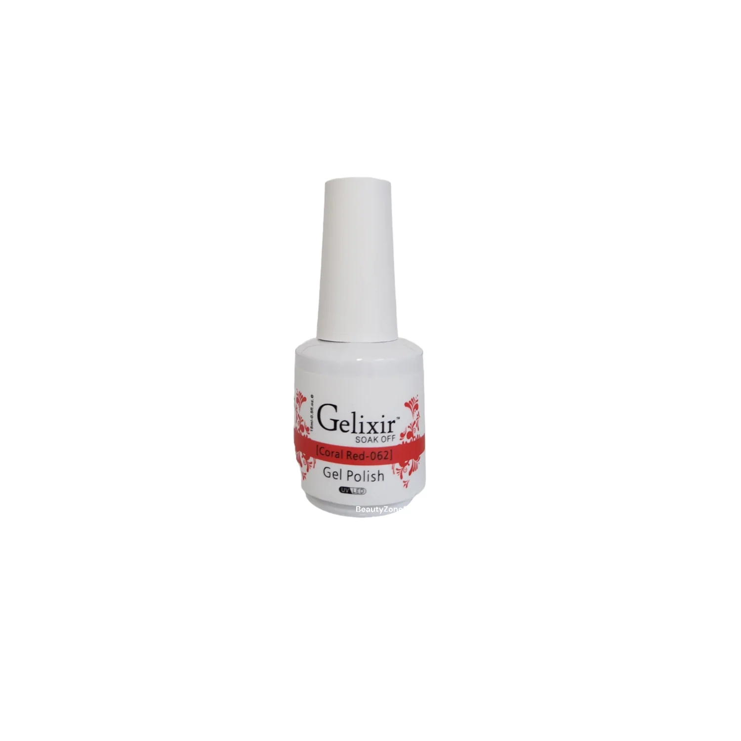 Gelixir Gel Polish Coral Red 0.5 oz #062