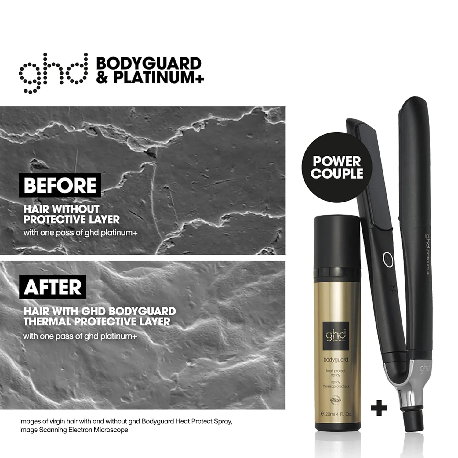ghd Bodyguard Heat Protectant Hair Spray All hair Stypes 120 ml 4 fl oz - Image 2