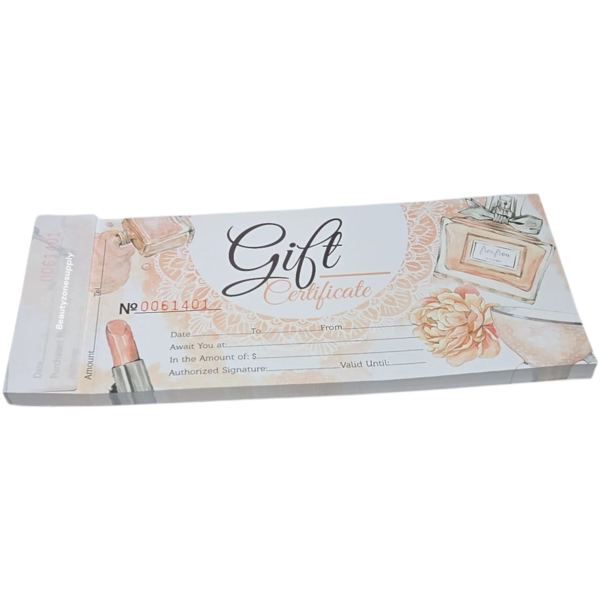 Gift Certificate with Pen & Envelope – 50 Pack (GC-O-EP) - Image 4