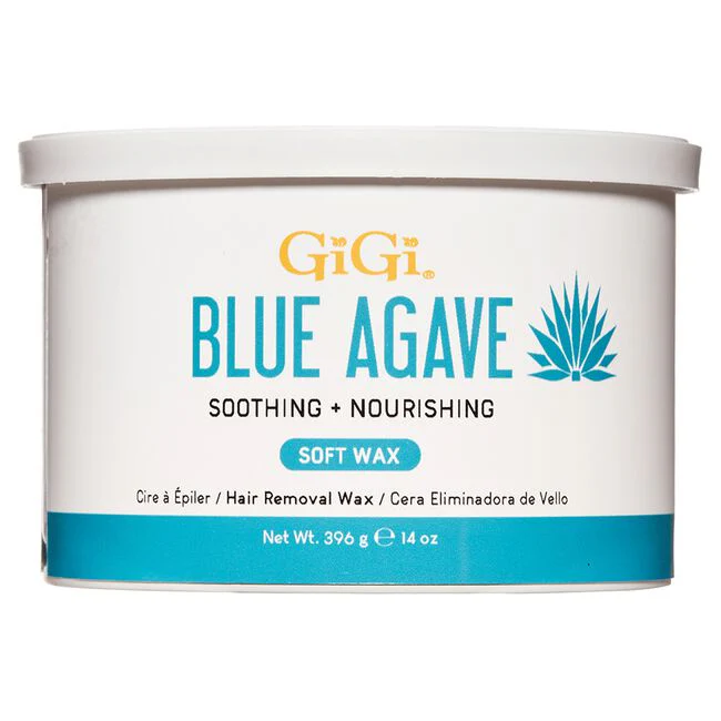 Gigi Soft Wax Blue Agave Soft Wax Beads 14oz 44456