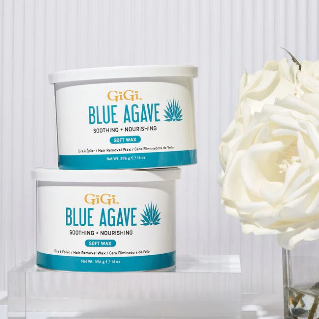 Gigi Soft Wax Blue Agave Soft Wax Beads 14oz 44456 - Image 2