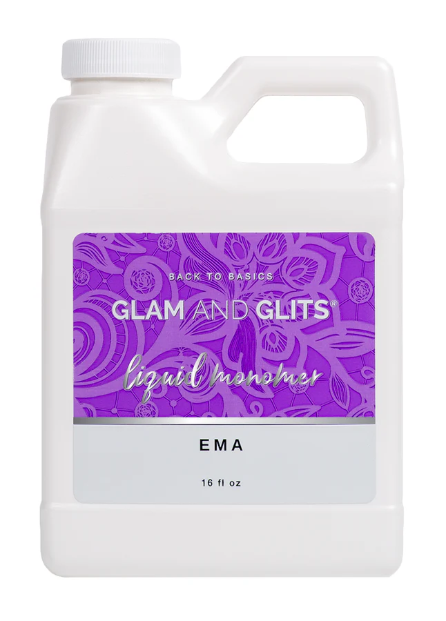 Glam & Glits EMA Nail Liquid Monomer 16 oz - Image 2