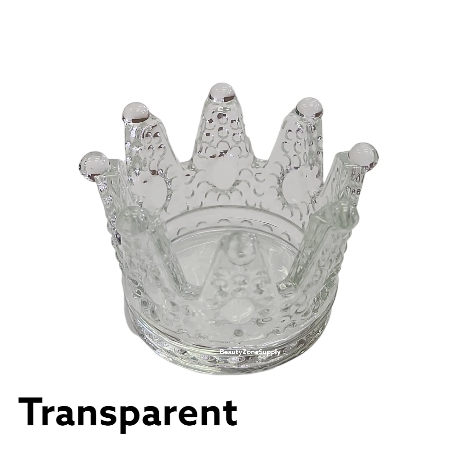 Glass Liquid Jar Crown Penholder #CPH - Image 4