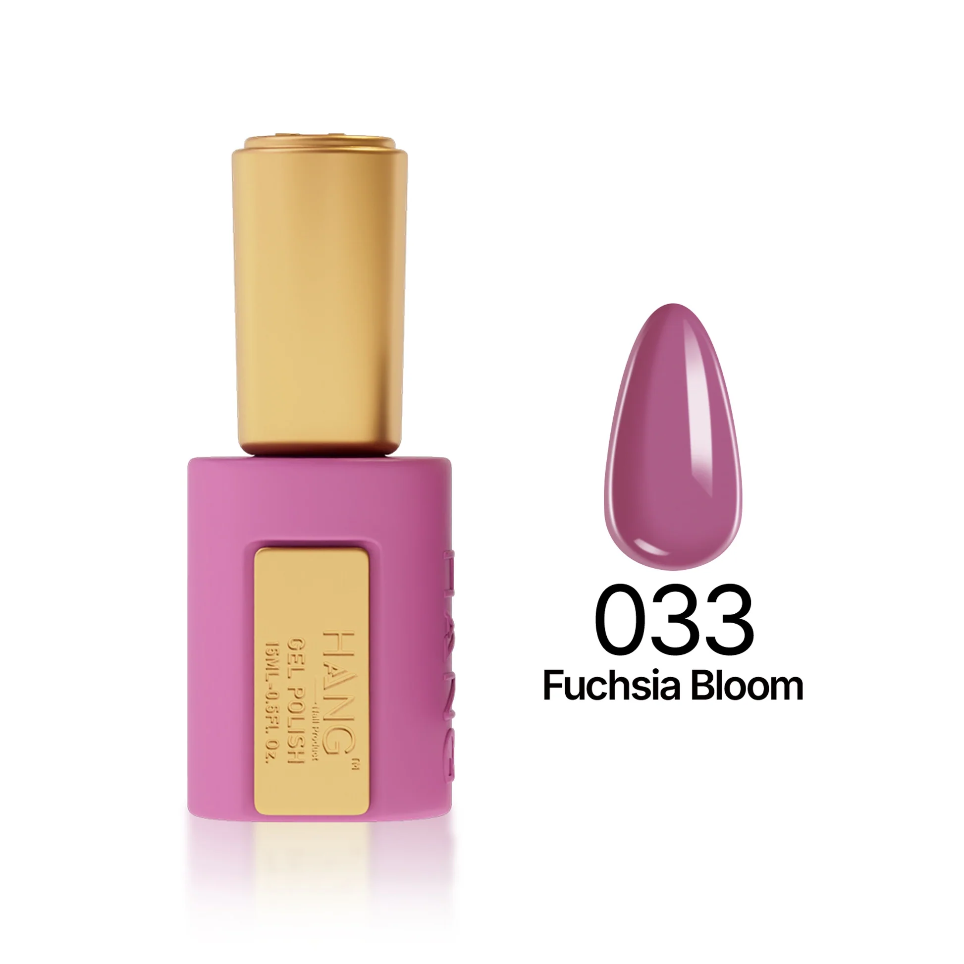 Hang 4 in 1 Gel Premium 033 Fuchsia Bloom– 0.5 oz