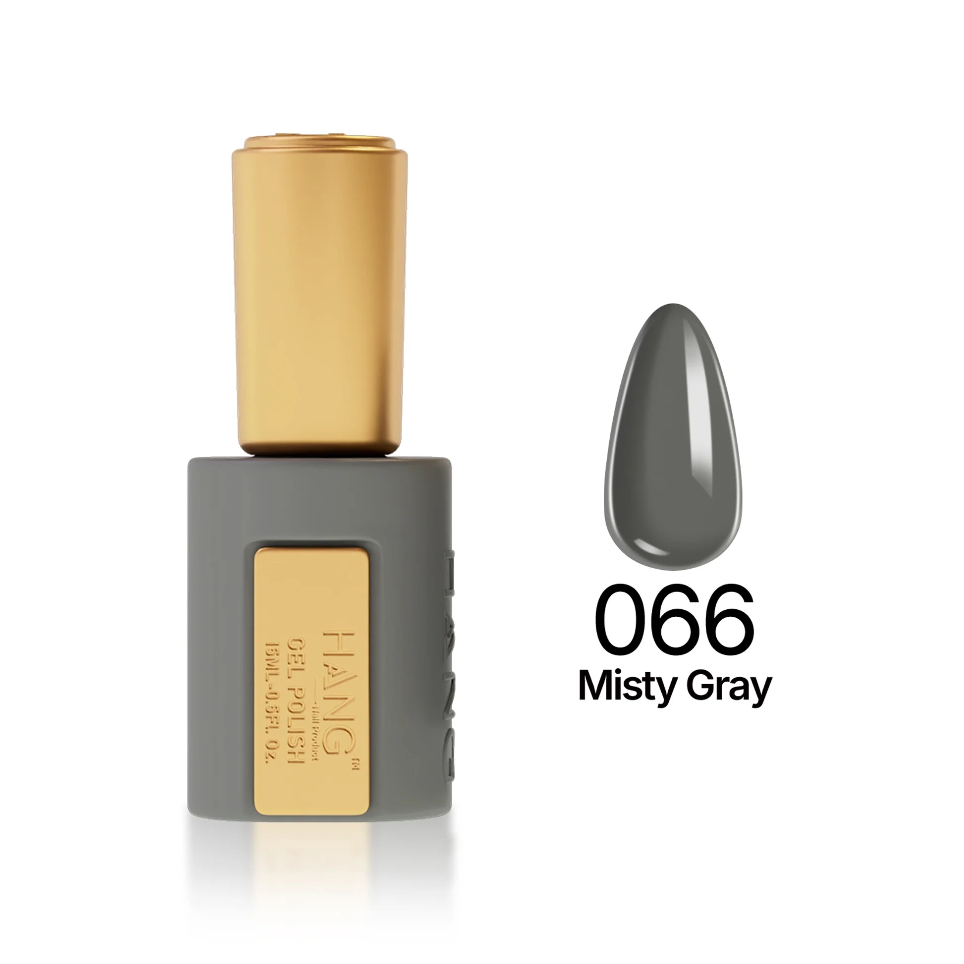 Hang 4 in 1 Gel Premium 066 Misty Gray– 0.5 oz