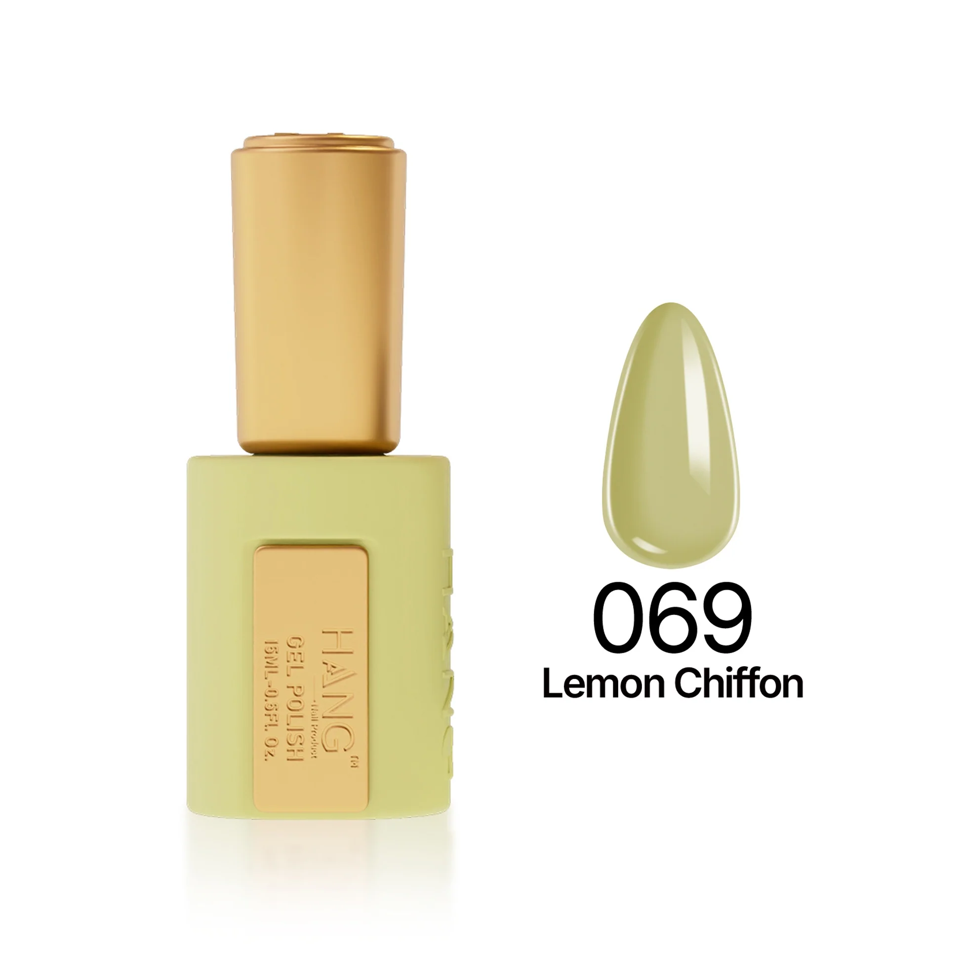 Hang 4 in 1 Gel Premium 069 Lemon Chiffon– 0.5 oz