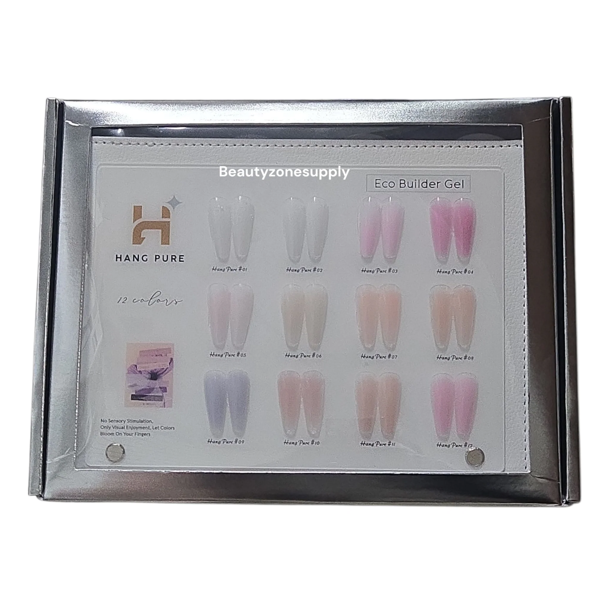 Hang Eco Builder Gel 12 Color 15g in Jar Set - Image 4
