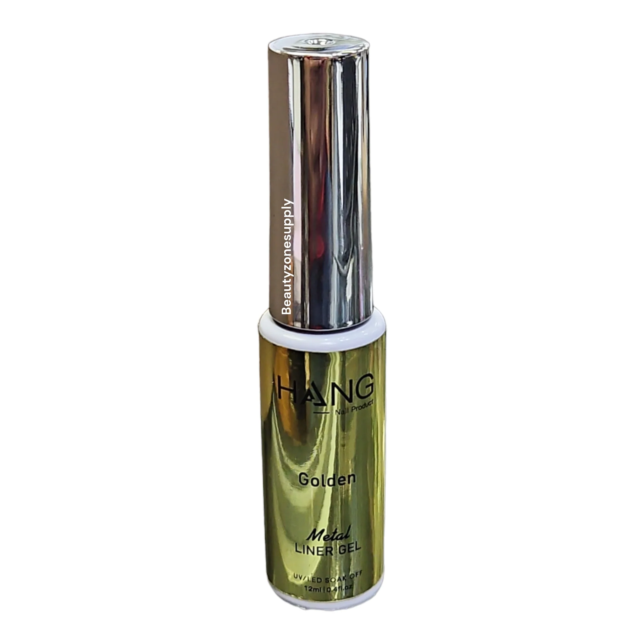 Hang Gel Metal Liner Gel Art Gel Golden 12 uv led 0.4 fl oz