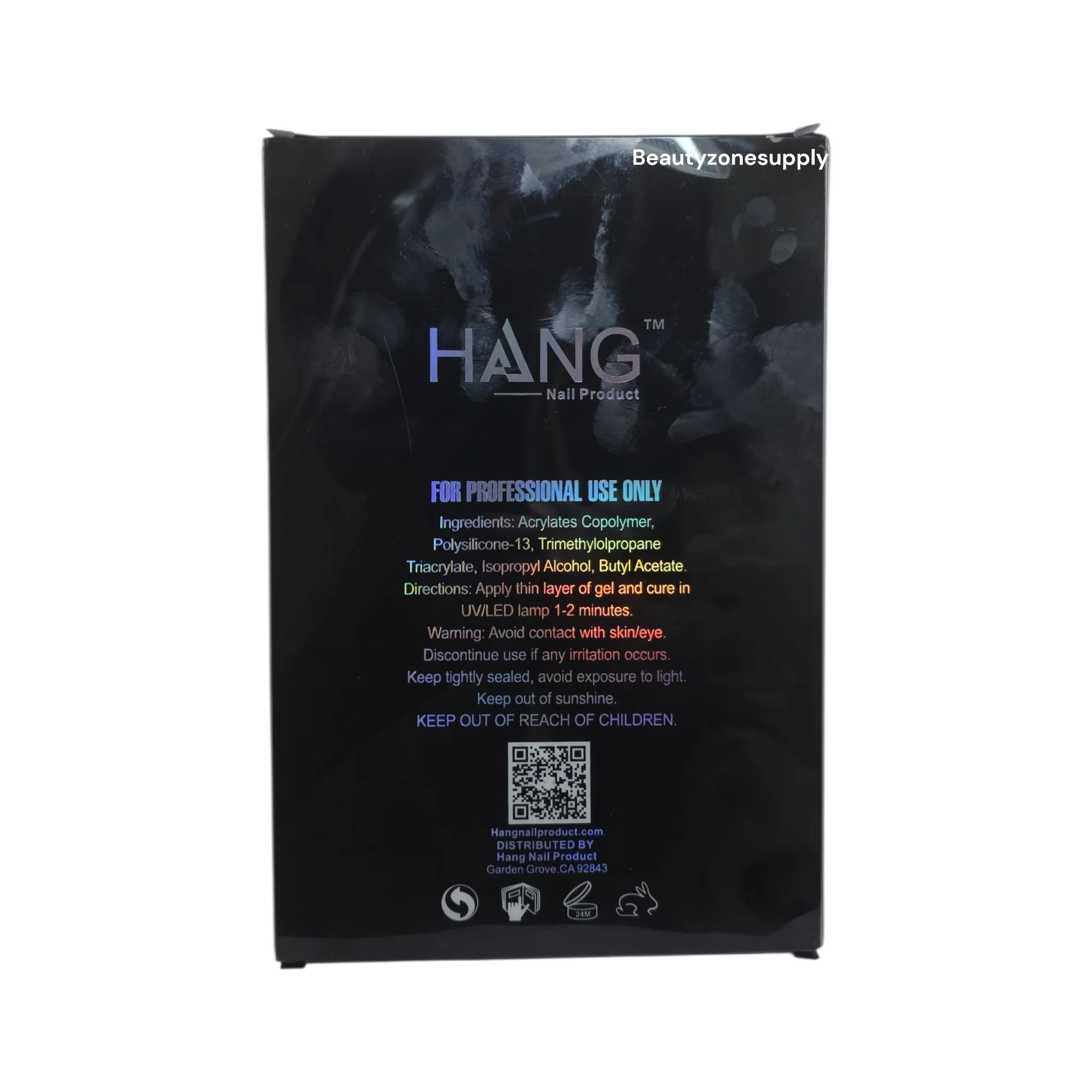 Hang Gel x Tip Press On Extend Gel Refill 8 oz And 4 bottle 0.5 oz - Image 6