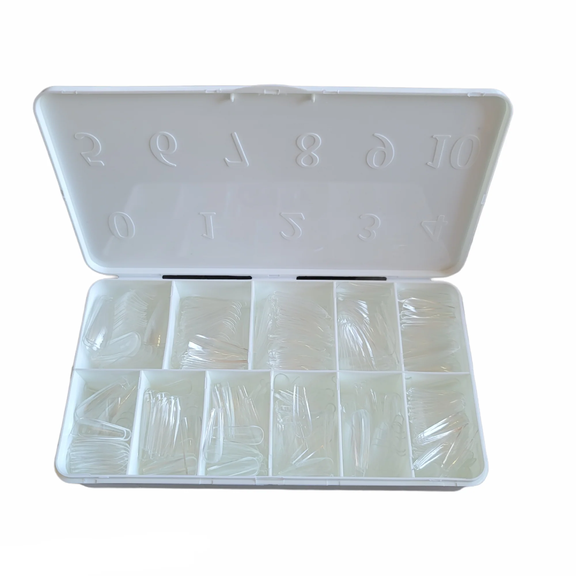 Hang Gel x Tips Coffin Long 600 ct / 12 Size 50945 - Image 4