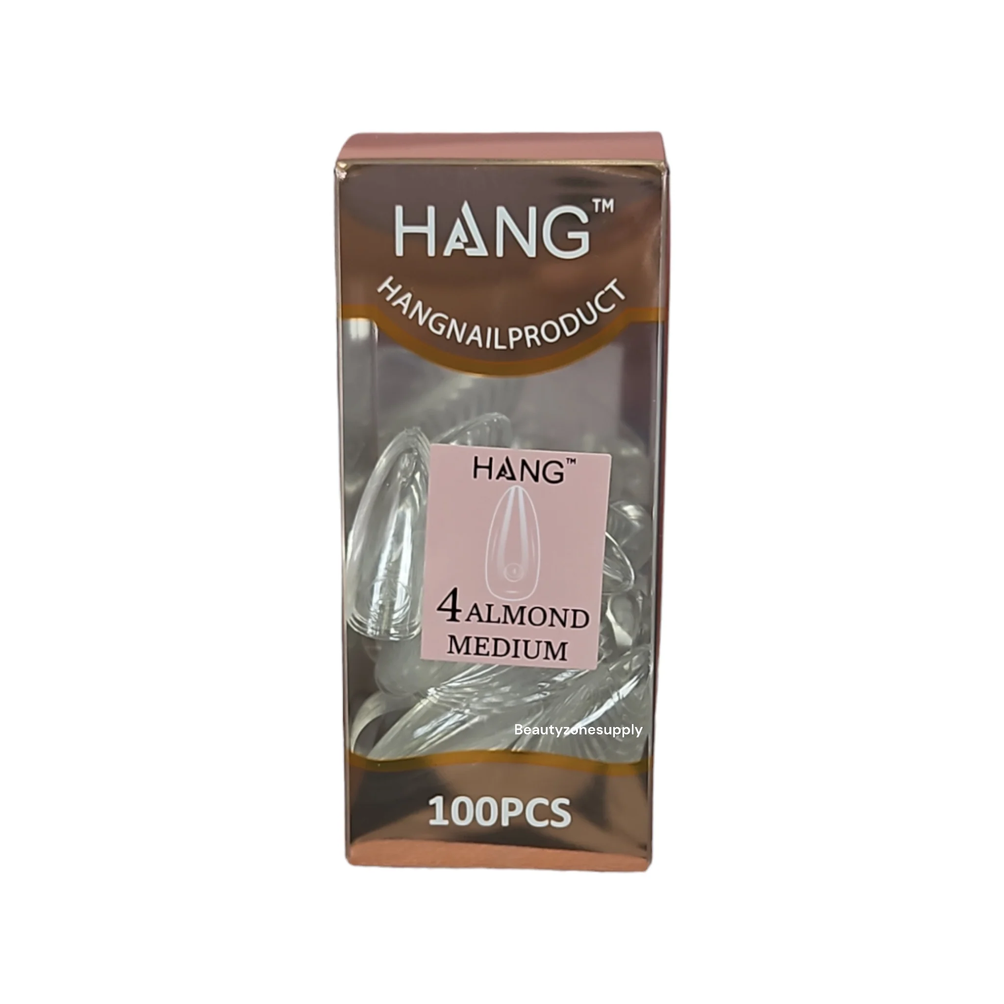 Hang Gel x Tips Premium 100 pc Refill Box Almond Medium - Image 6