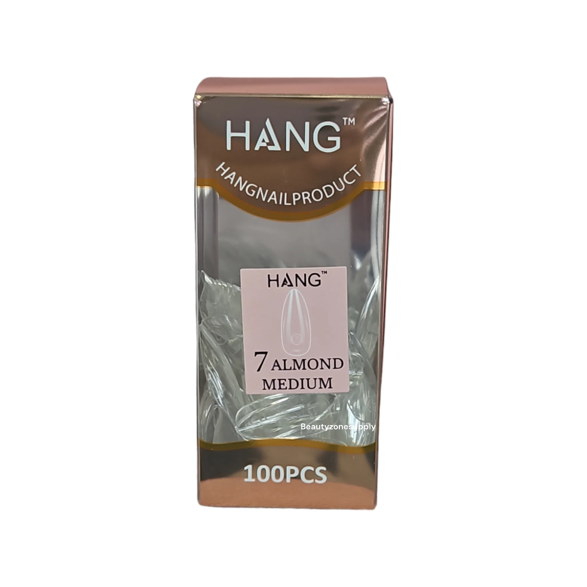 Hang Gel x Tips Premium 100 pc Refill Box Almond Medium - Image 9