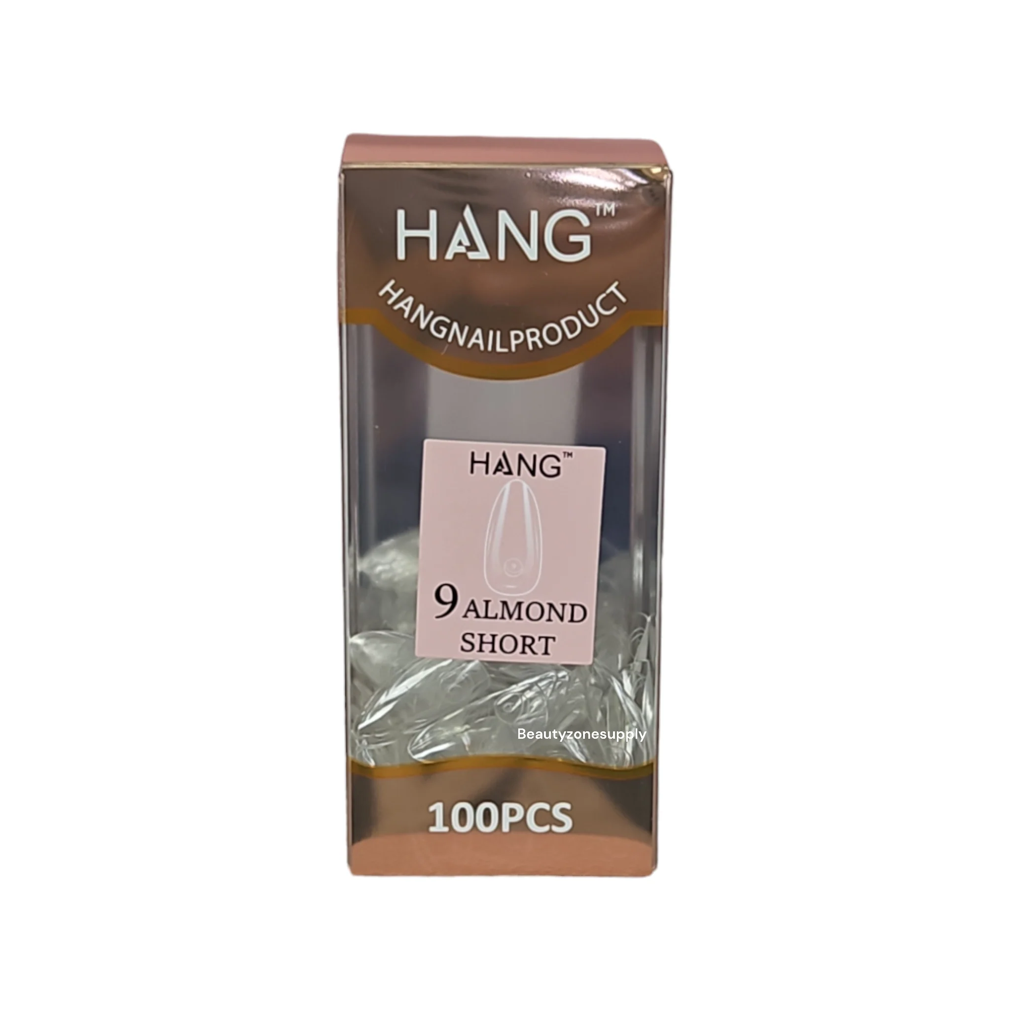 Hang Gel x Tips Premium 100 pc Refill Box Almond Short - Image 11