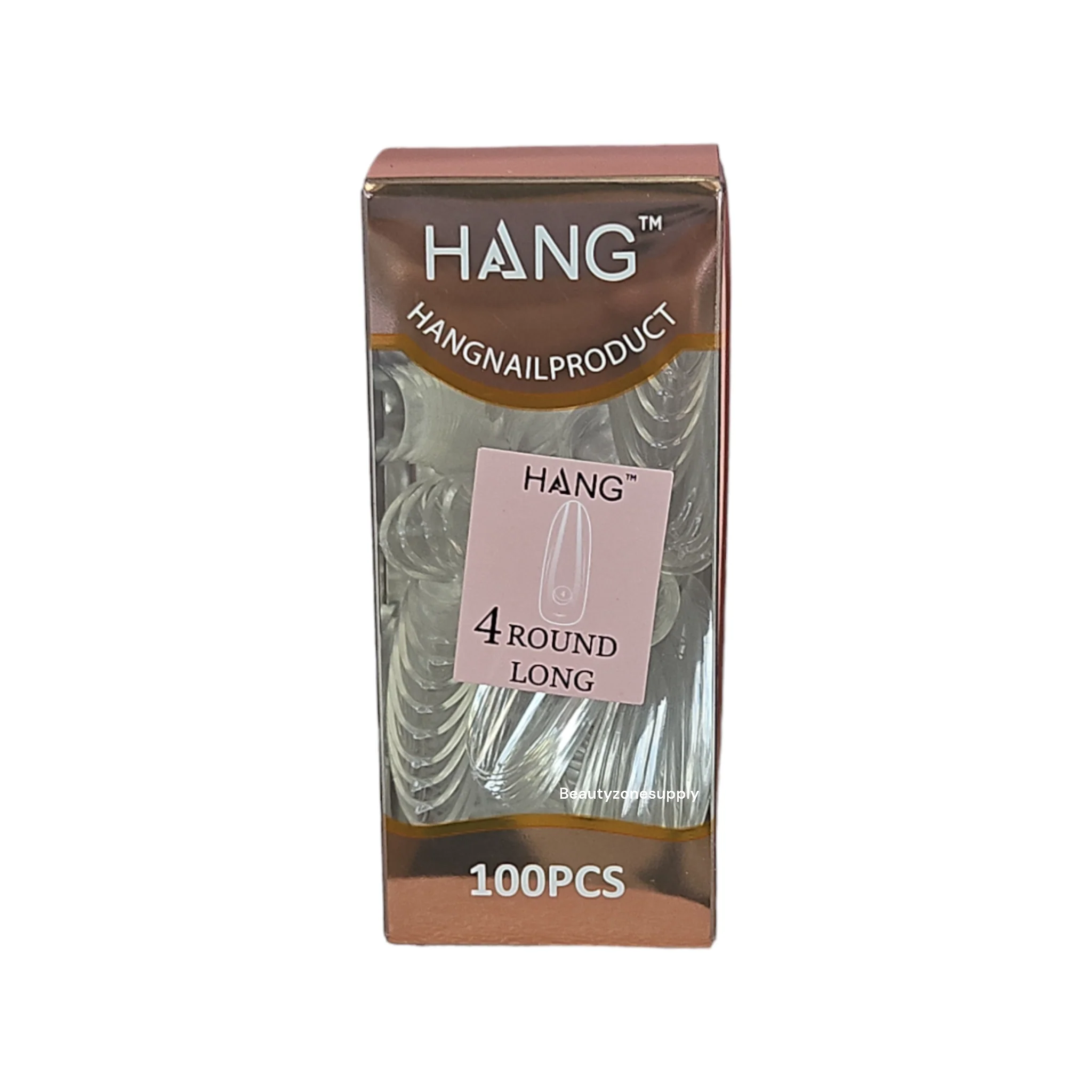 Hang Gel x Tips Premium 100 pc Refill Box Round Long - Image 5