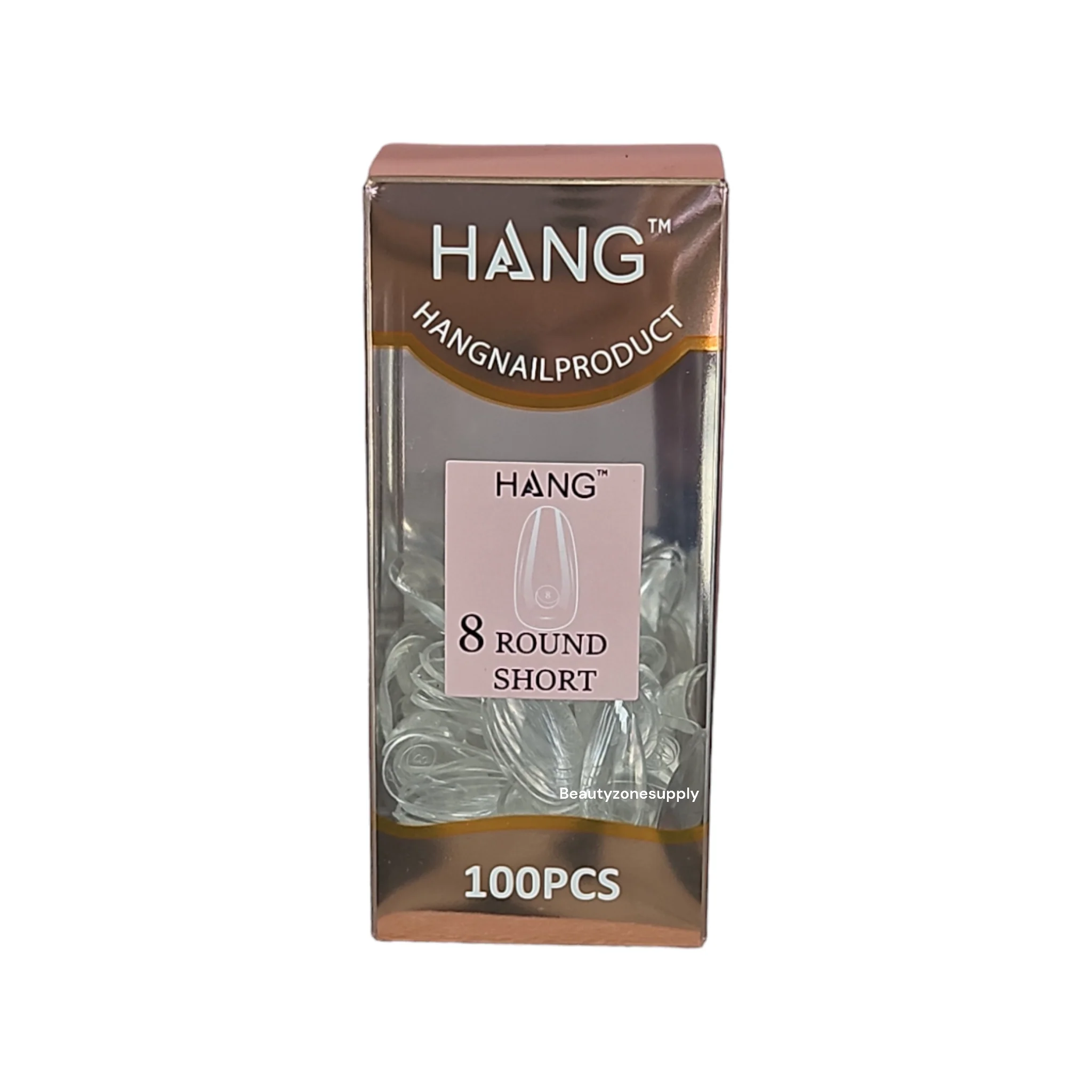 Hang Gel x Tips Premium 100 pc Refill Box Round Short - Image 10