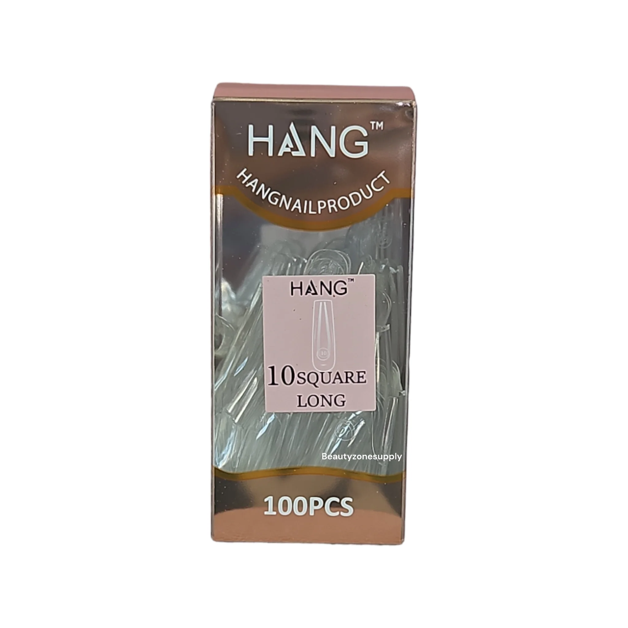Hang Gel x Tips Premium 100 pc Refill Box Square Long - Image 12