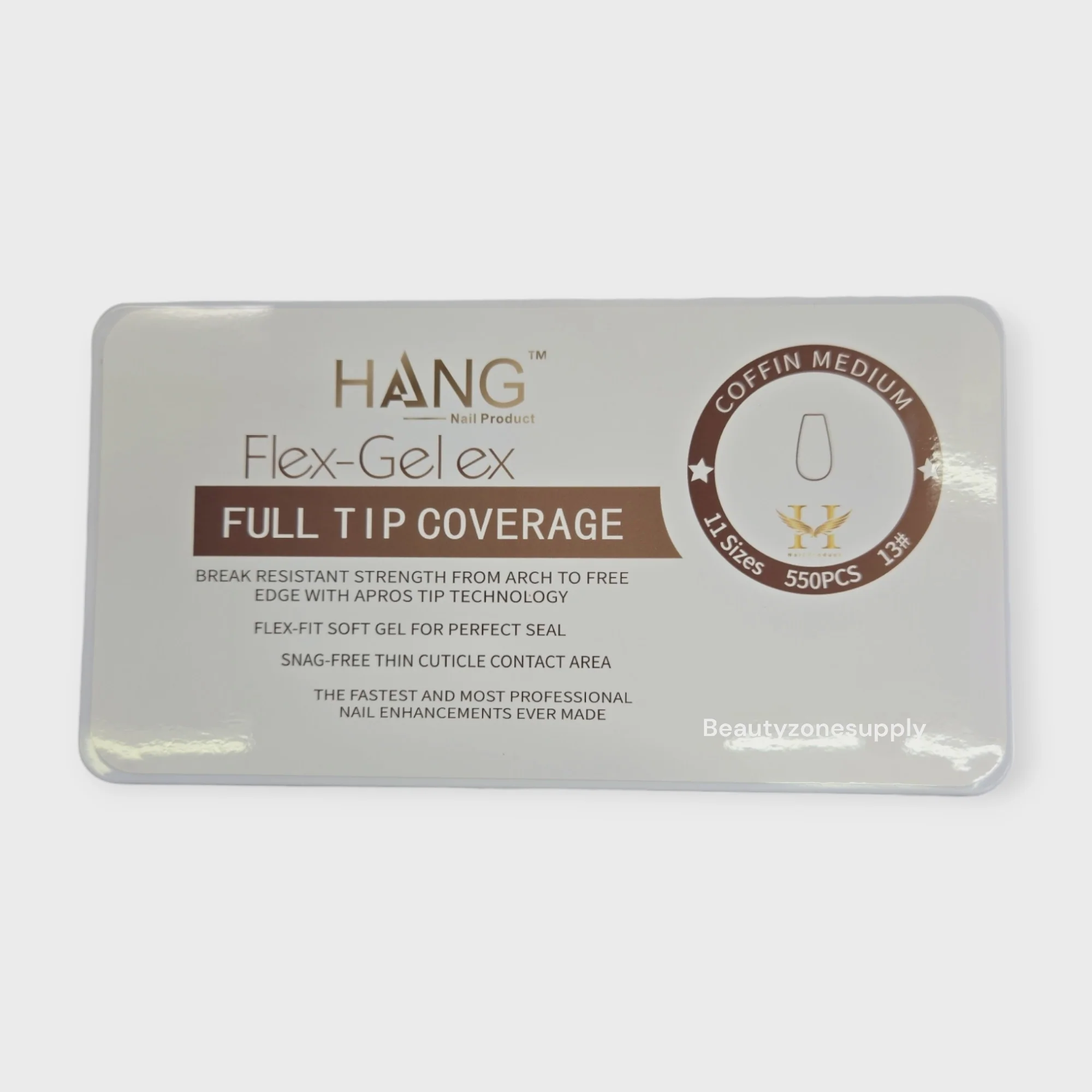 Hang Gel x Tips Coffin Medium 550 ct / 11 Size Sale - Image 3