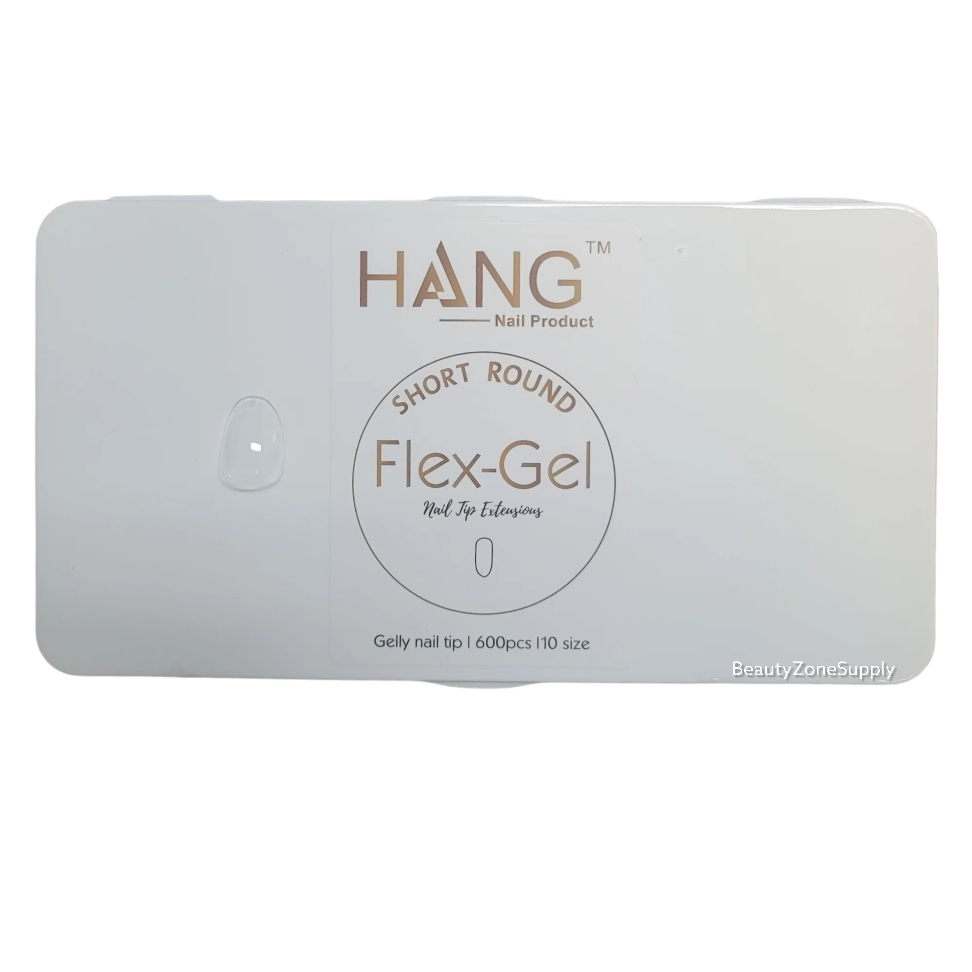 Hang Gel x Tips Round Short 900 ct / 12 Size - Image 2