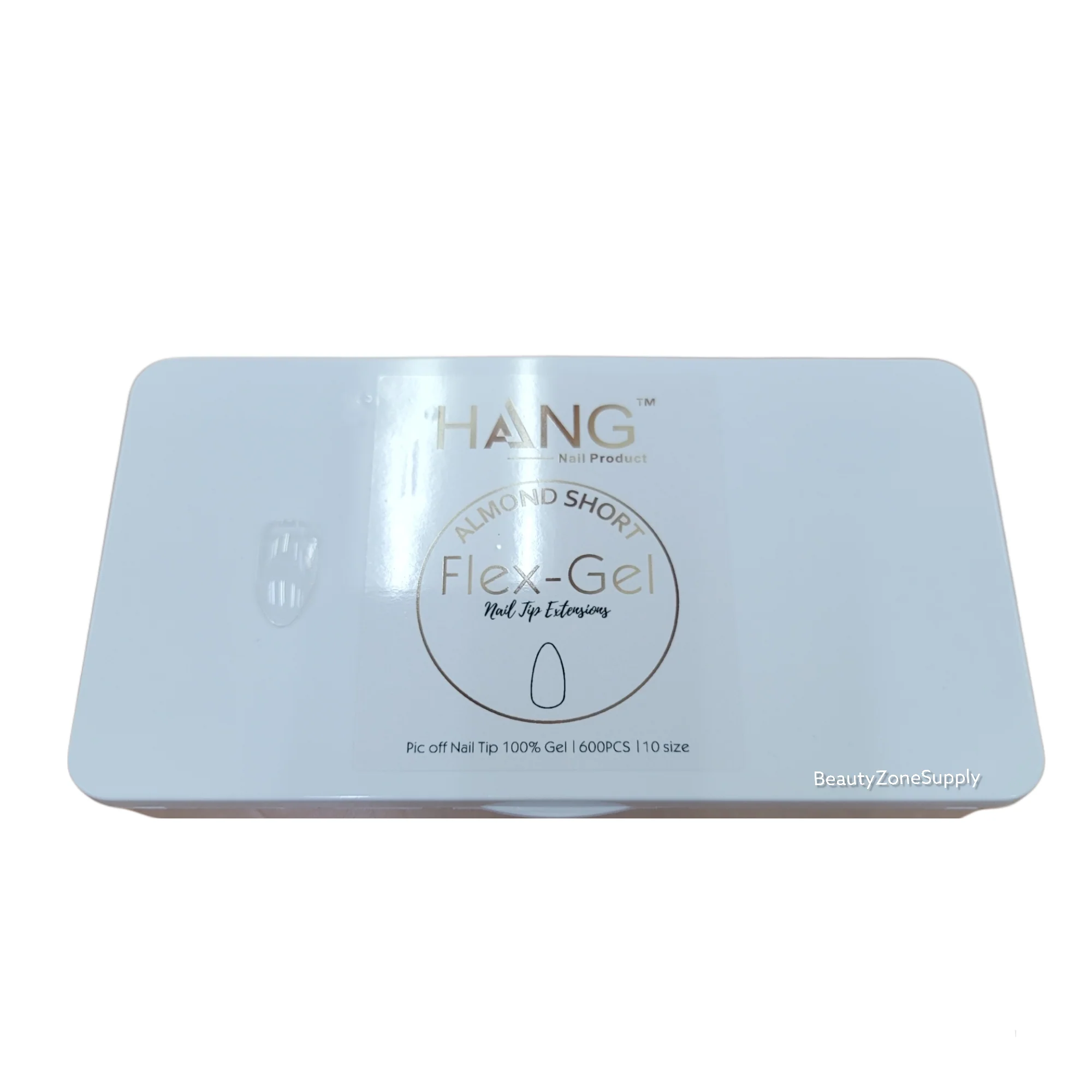 Hang Gel x Tips Almond Short 900 ct / 12 Size - Image 3