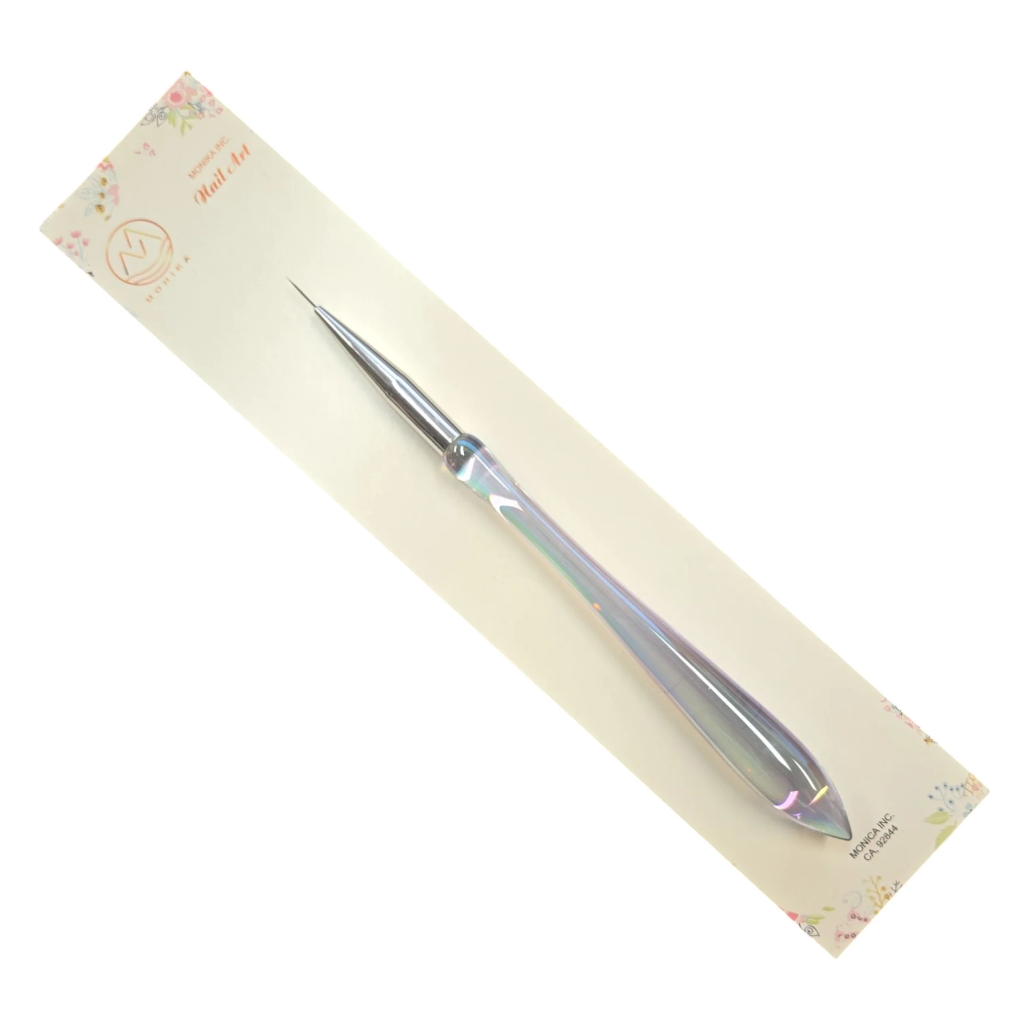 Hang Nail Art Brush Design Gel plastic handle - Image 3