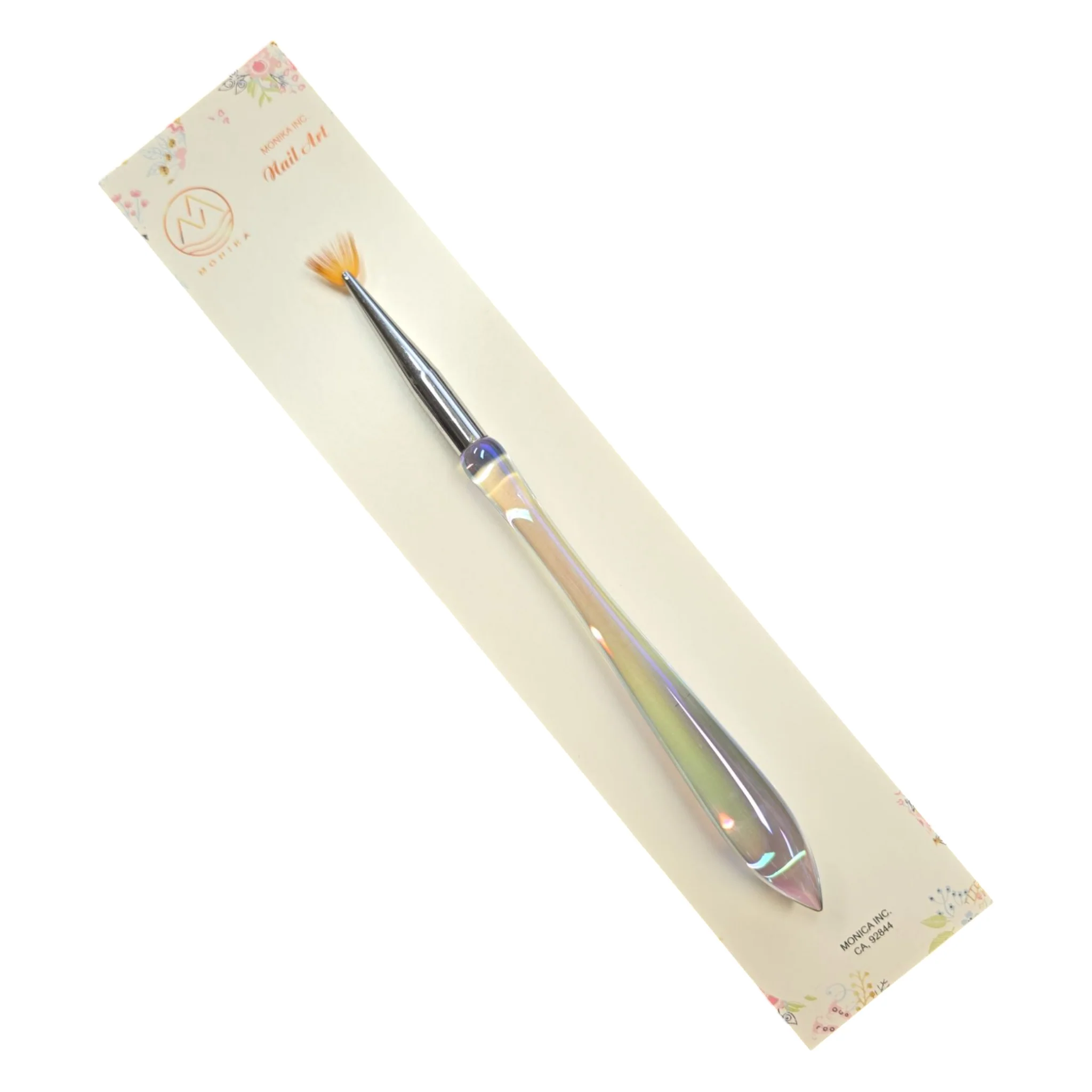 Hang Nail Art Brush Design Gel plastic handle - Image 6
