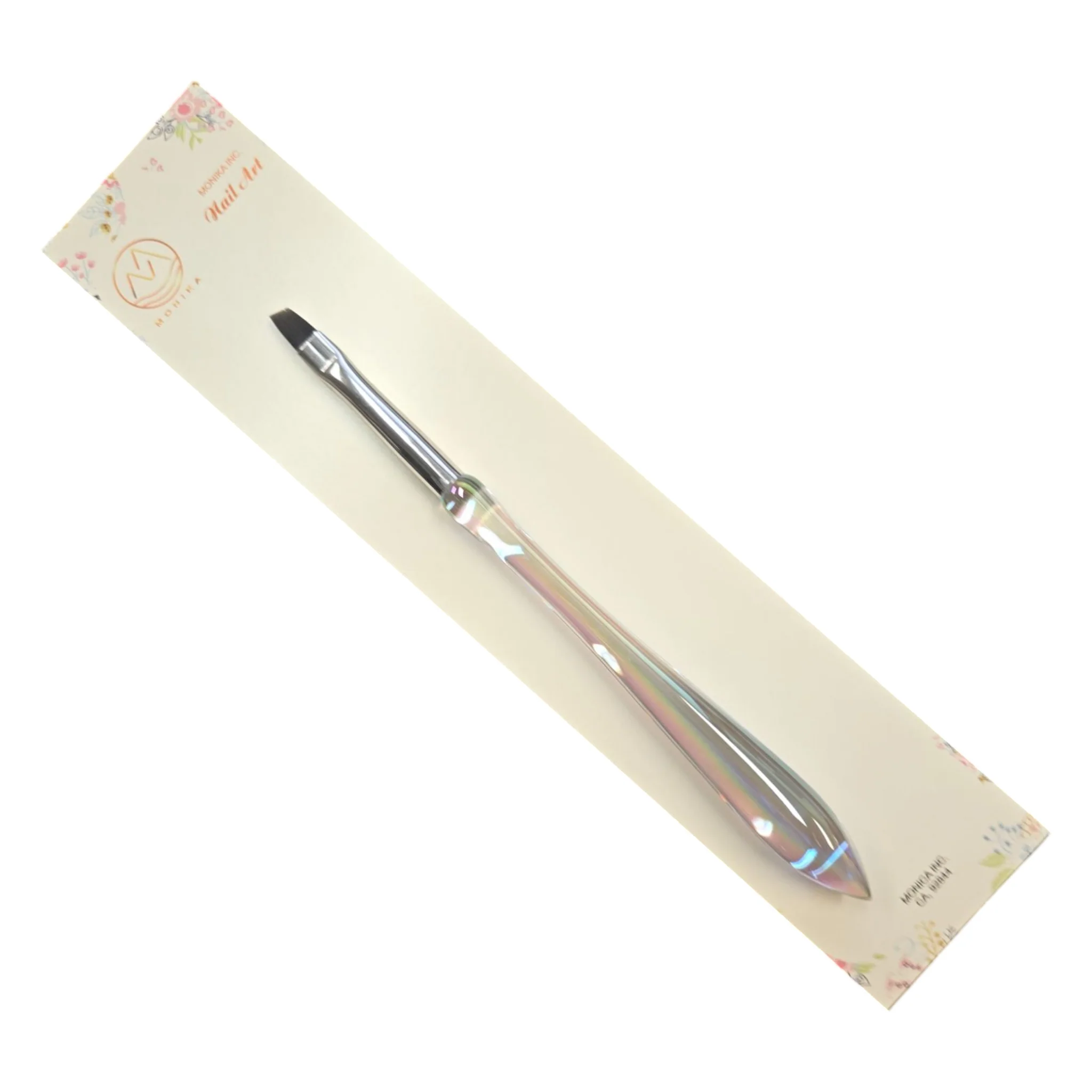 Hang Nail Art Brush Design Gel plastic handle - Image 9