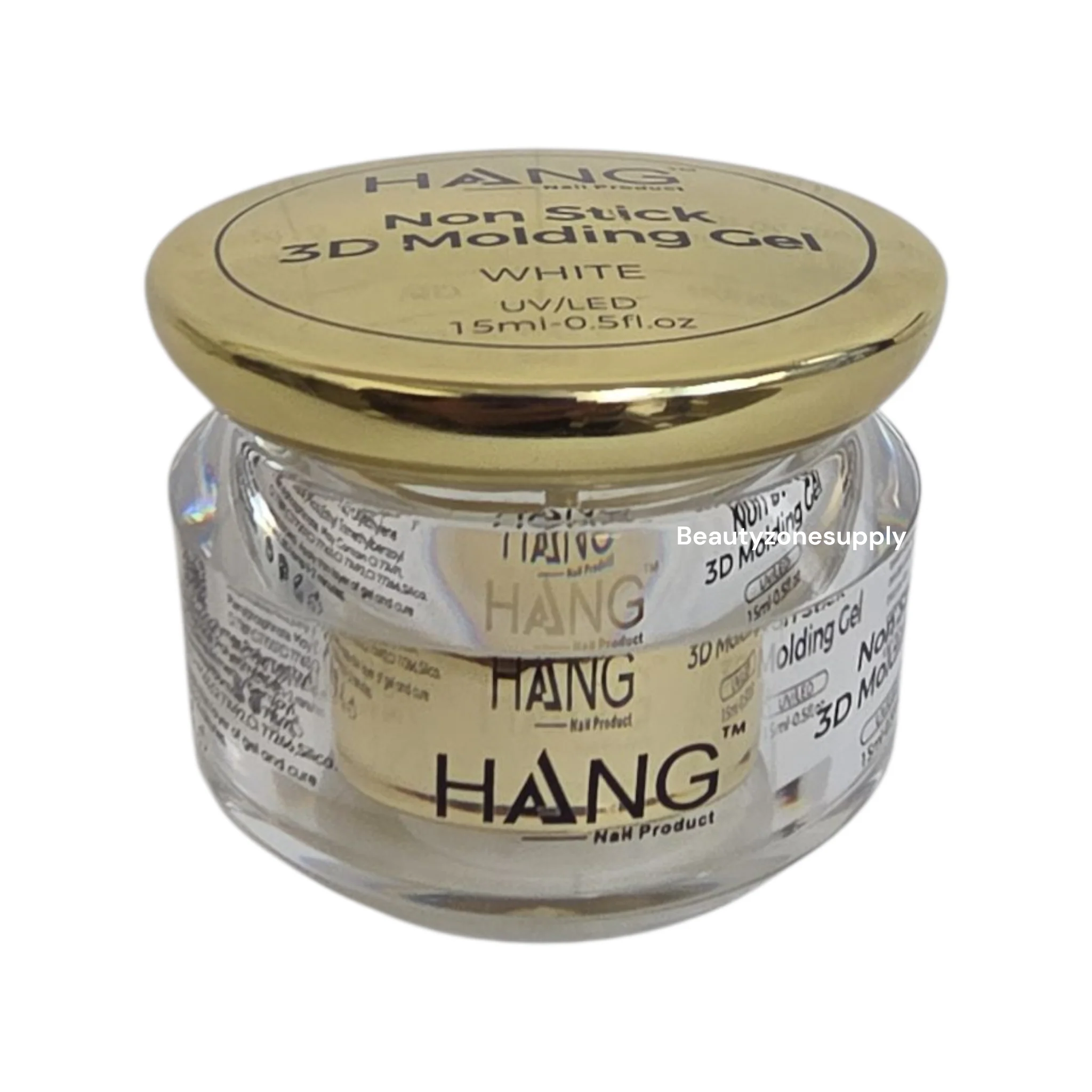 Hang Non Stick 3D Molding Gel UV/LED White 15 mL 0.5 fl oz - Image 2