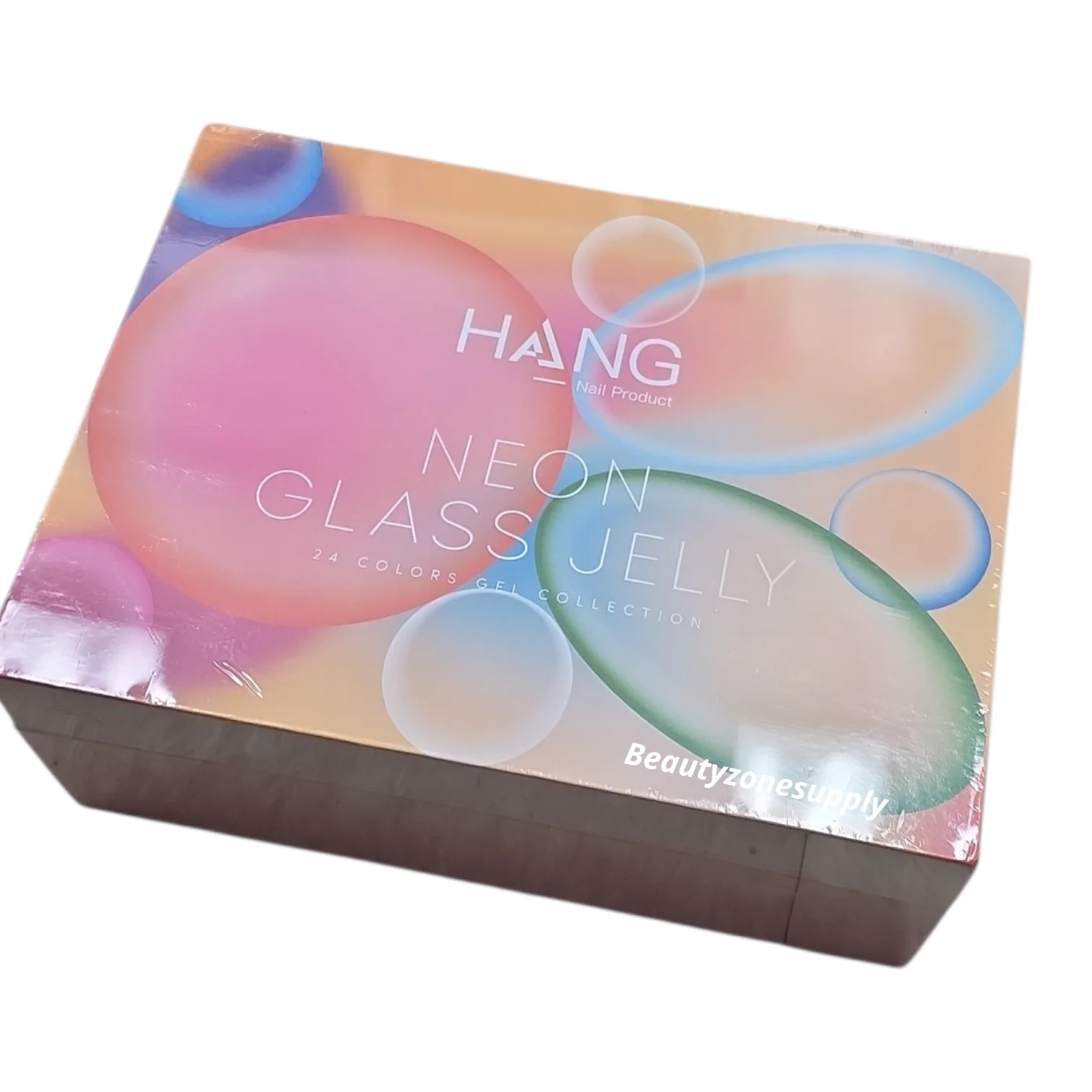 Hang Pure Gel Neon Glass Jelly 24 color with color chart - Image 2