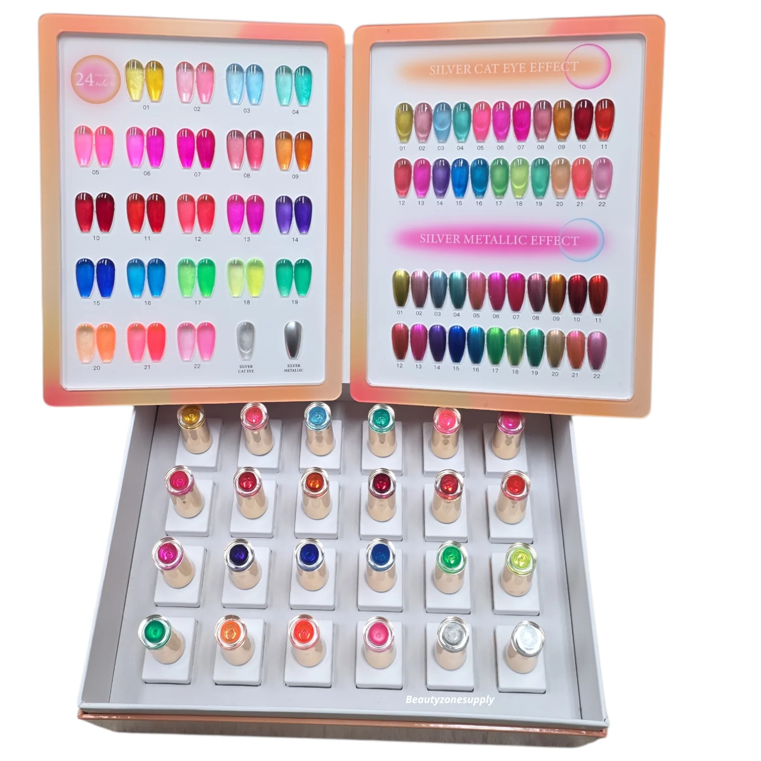 Hang Pure Gel Neon Glass Jelly 24 color with color chart - Image 4