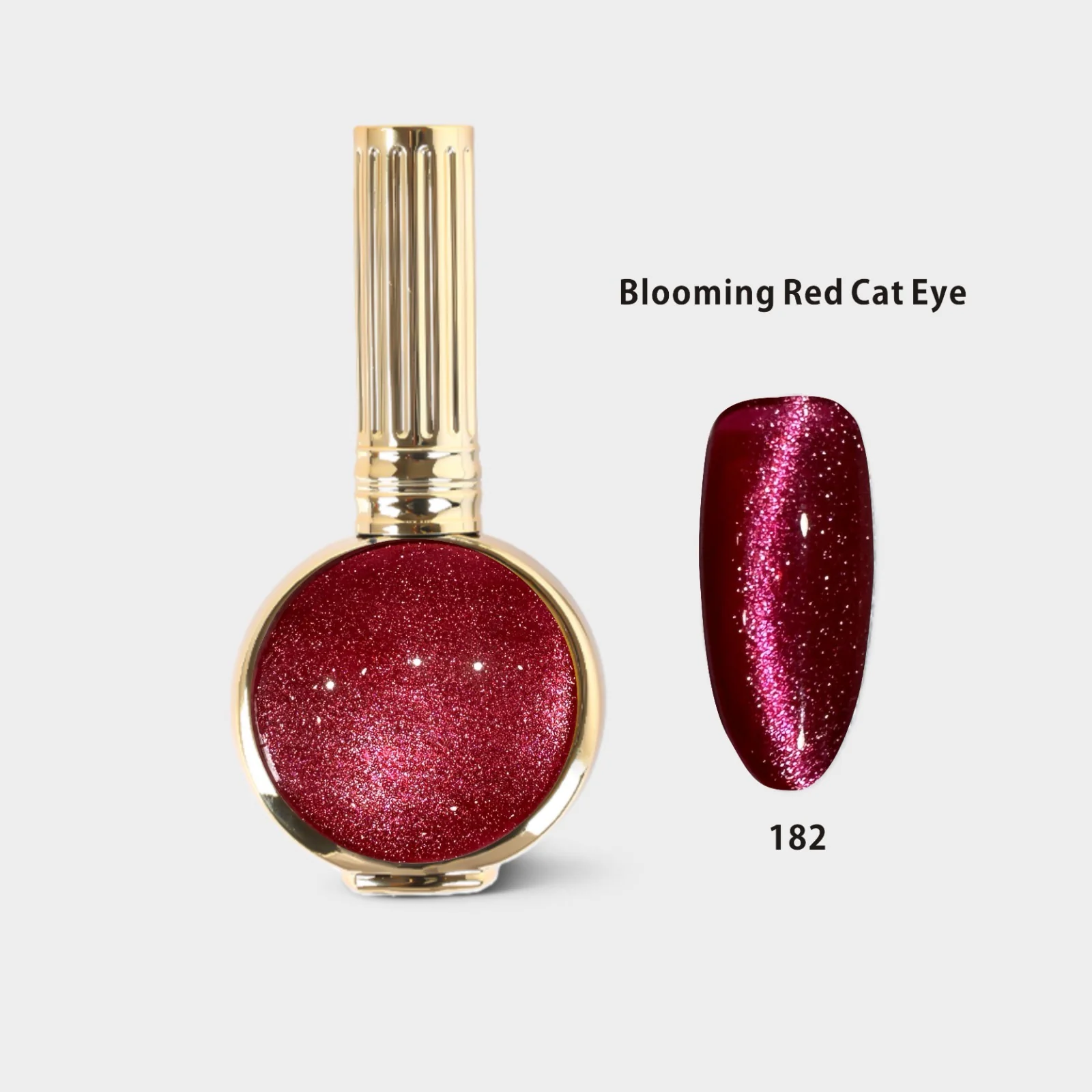 Hang Pure Soak of Gel Blooming Red Cat Eye Color #182