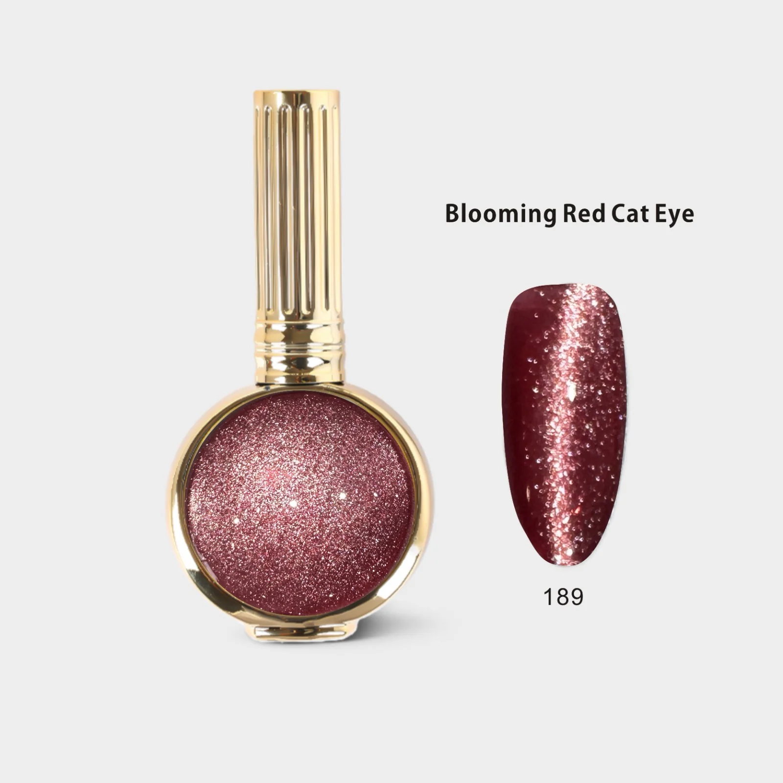 Hang Pure Soak of Gel Blooming Red Cat Eye Color #189