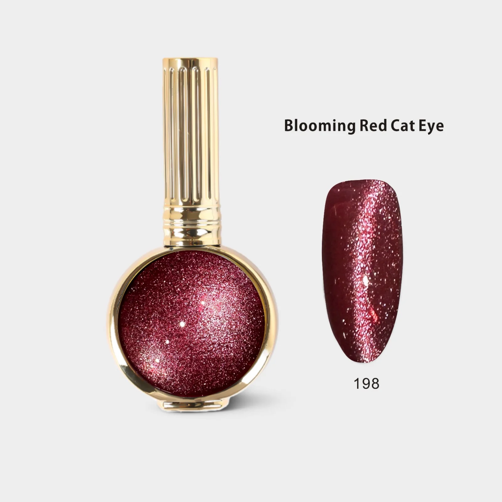 Hang Pure Soak of Gel Blooming Red Cat Eye Color #198