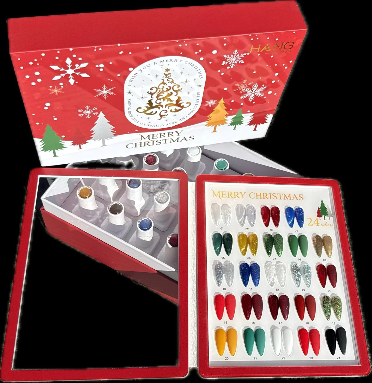 Hang Pure Soak of Gel Merry Chrismast Collection 24 Colors - Image 2