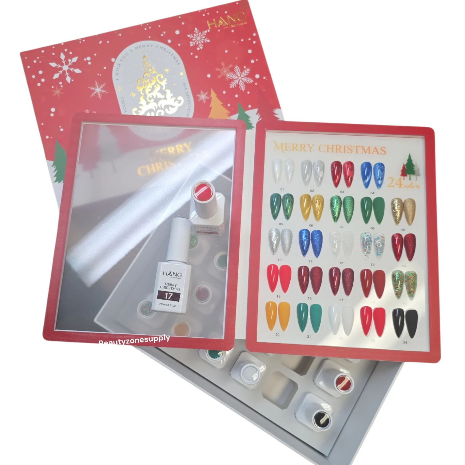 Hang Pure Soak of Gel Merry Chrismast Collection 24 Colors - Image 4