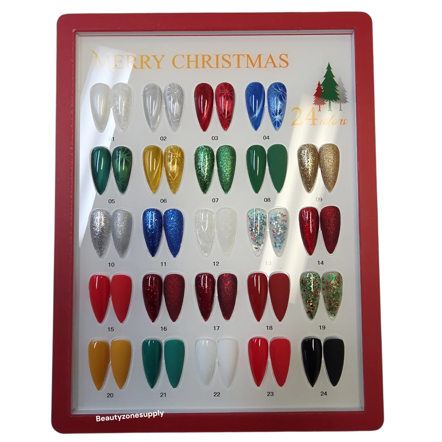 Hang Pure Soak of Gel Merry Chrismast Collection 24 Colors - Image 5