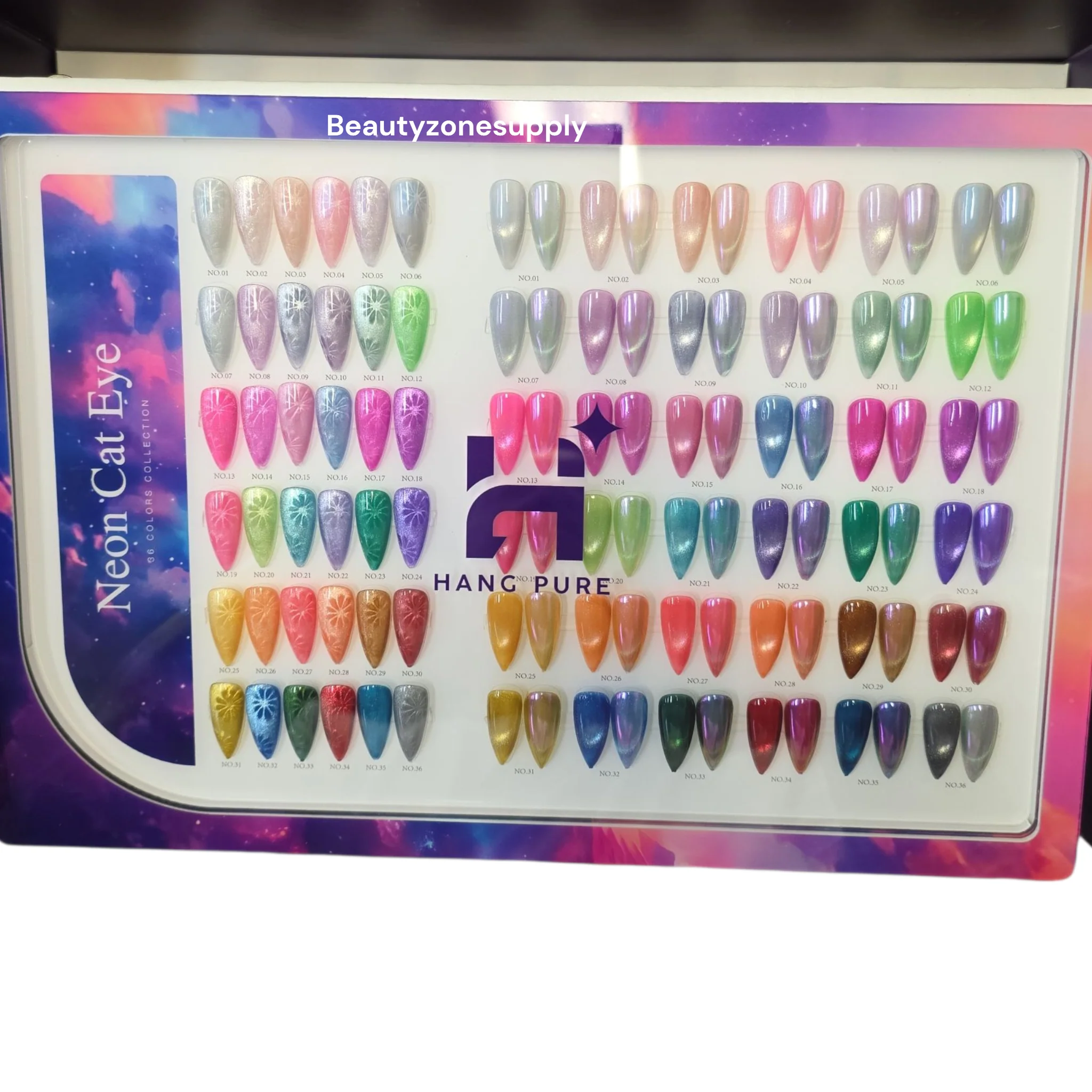 Hang Soak-Off Gel – Neon Cat Eye Collection 36 Colors - Image 4