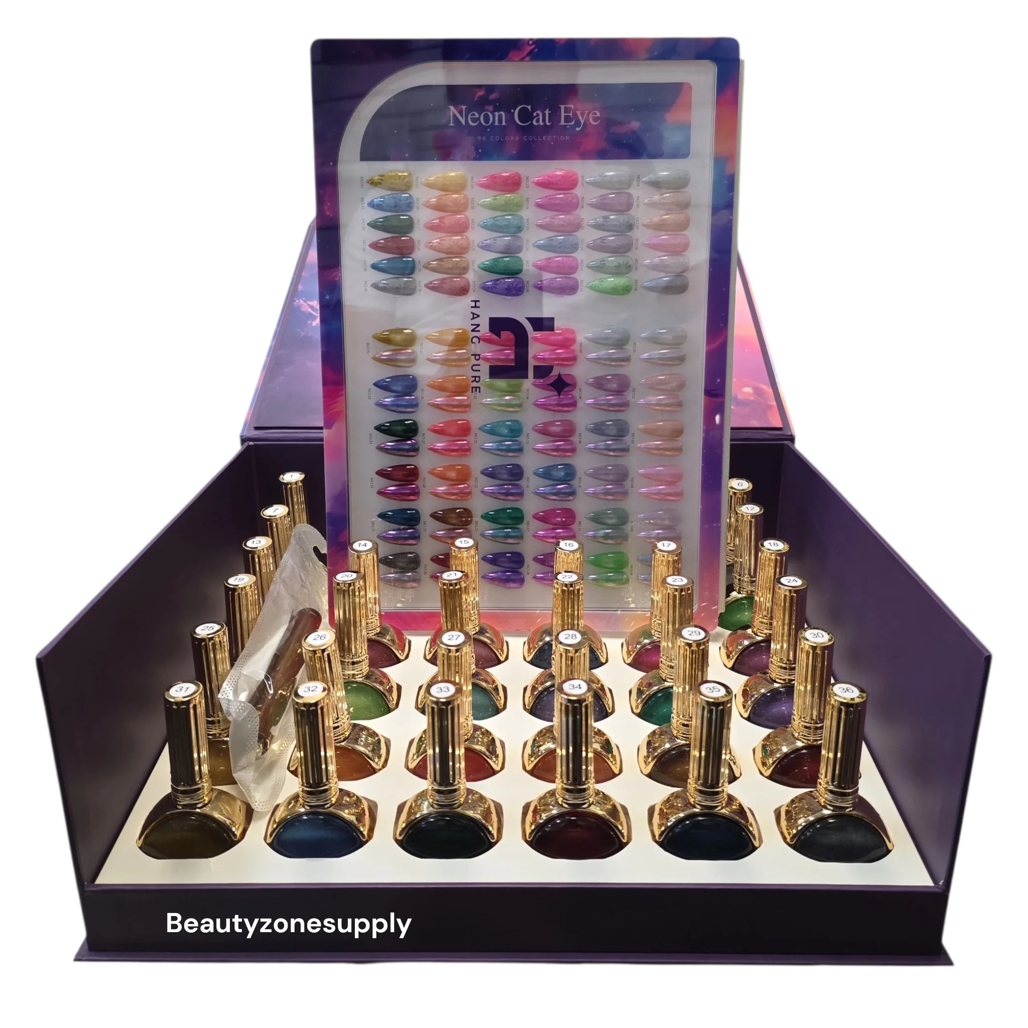 Hang Soak-Off Gel – Neon Cat Eye Collection 36 Colors - Image 6