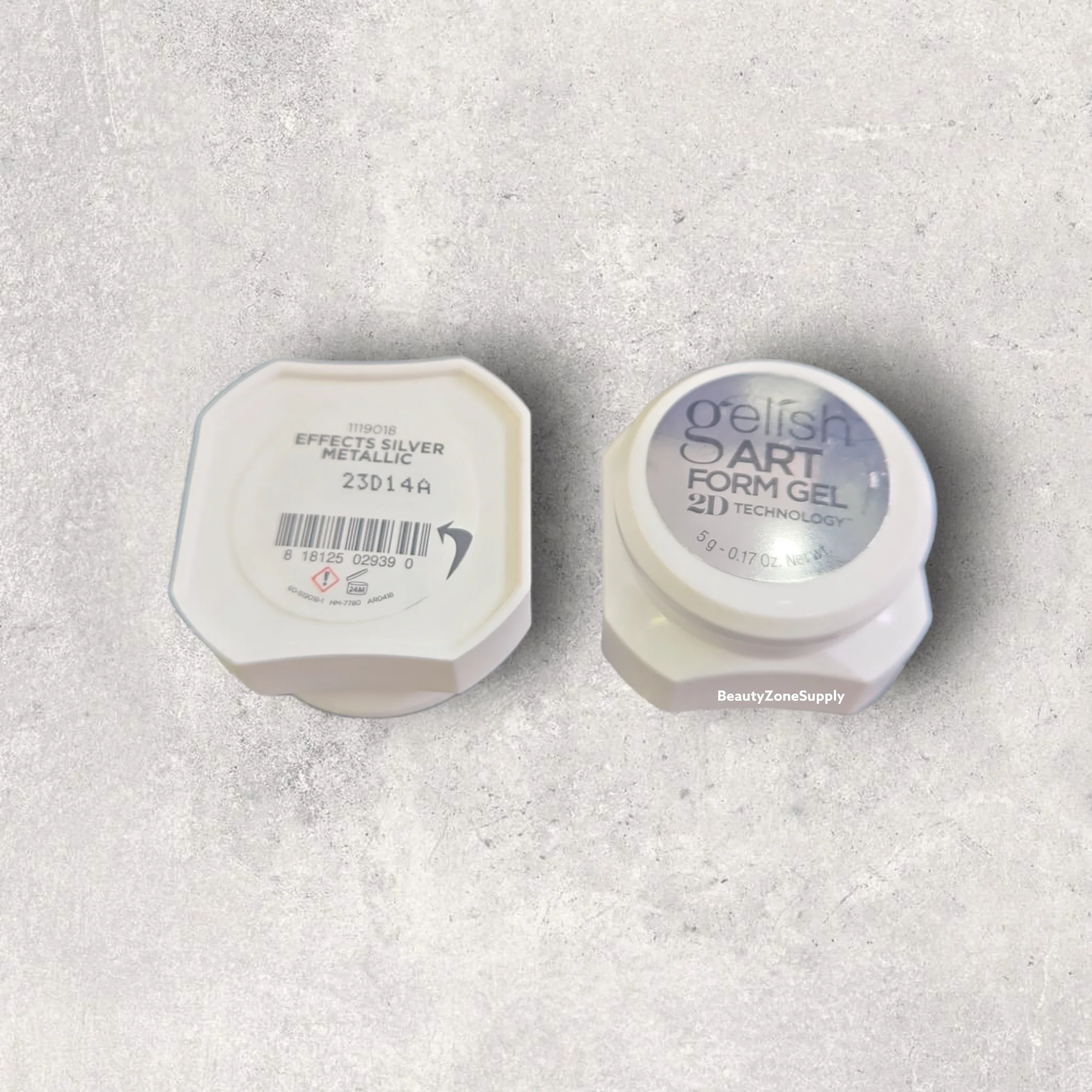 Harmony Gelish 5G Art Form Essential 0.17 oz Silver Metallic 1119018