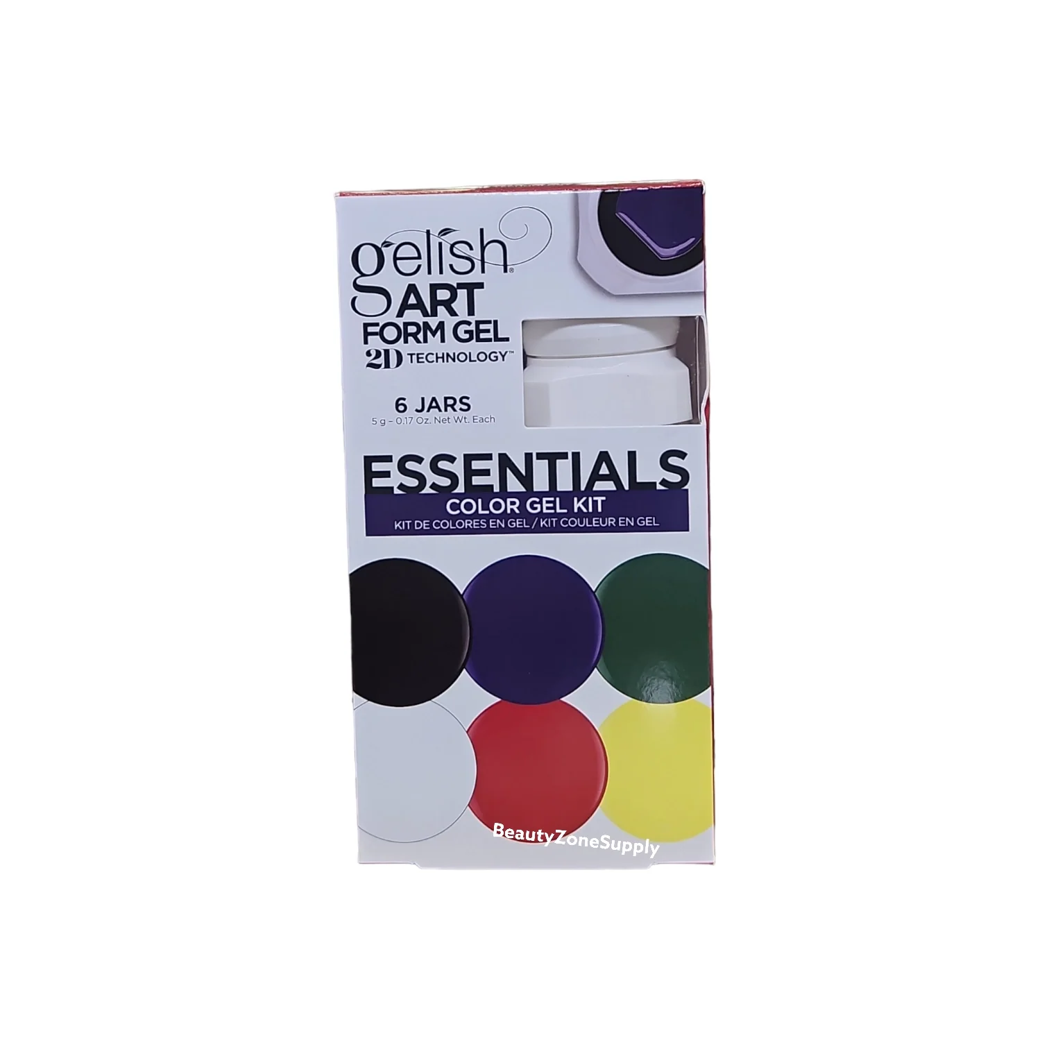 Harmony Gelish 5G Art Form Essential Color 6 Jars Kit 1121794 - Image 2