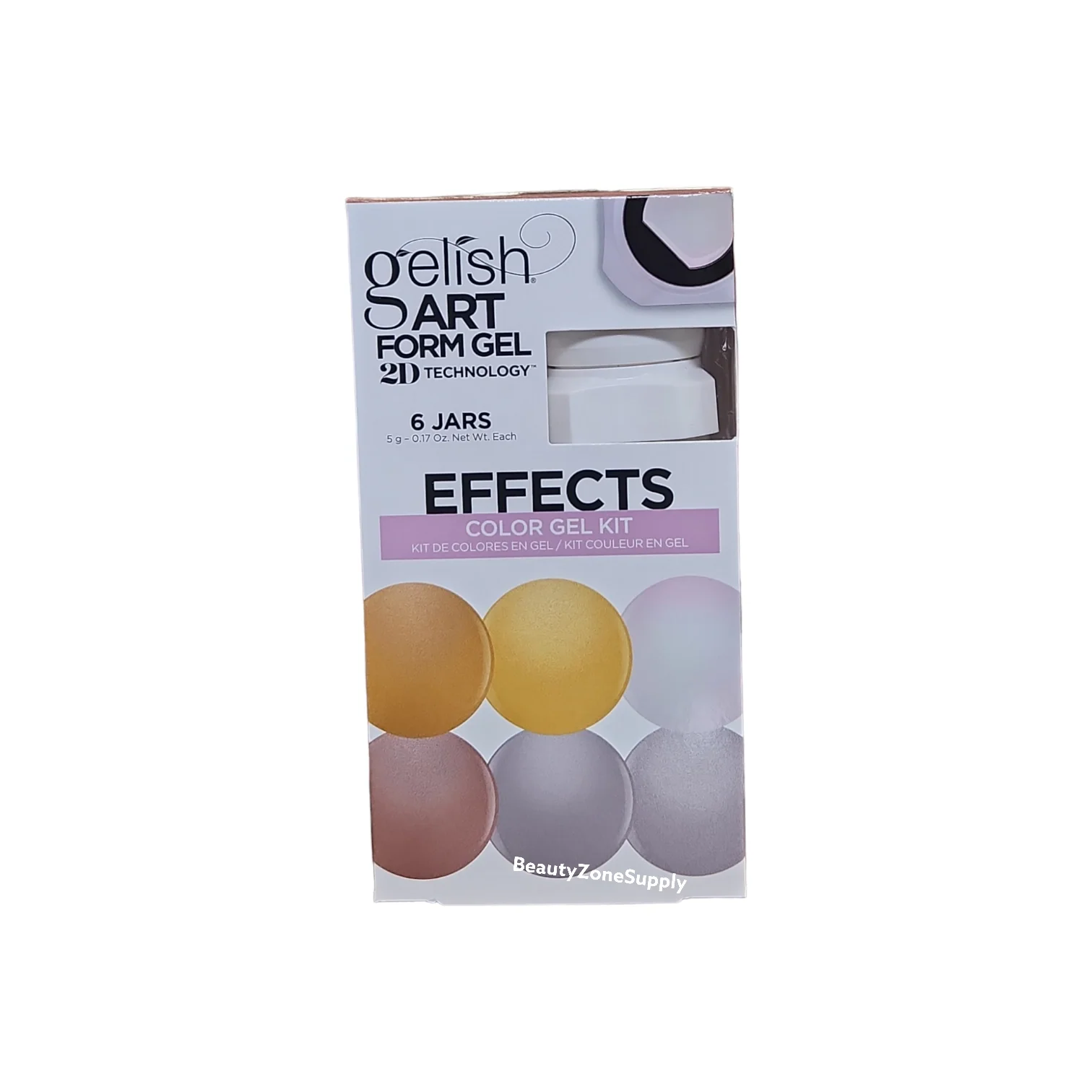 Harmony Gelish 5G Art Form Effects 6 Jars Kit 1121797 - Image 2