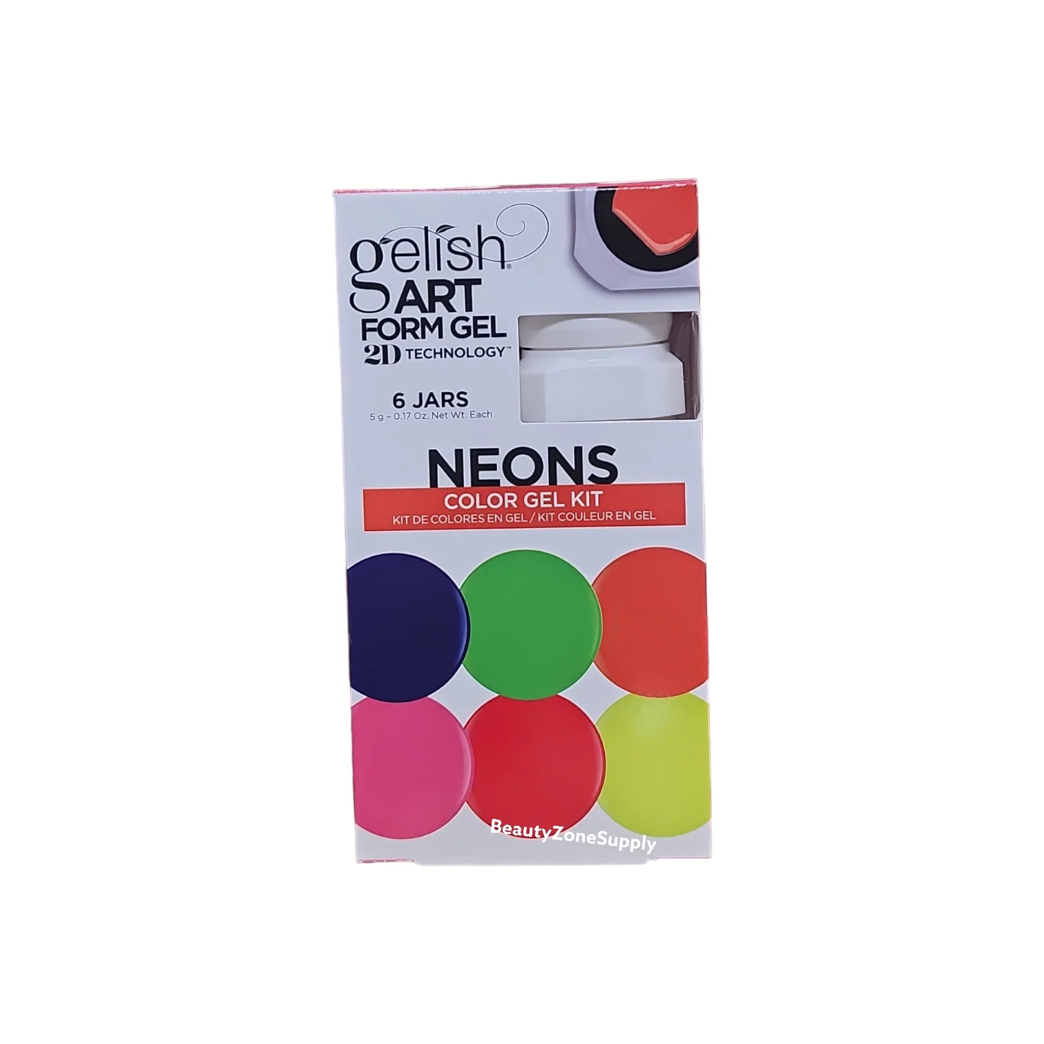 Harmony Gelish 5G Art Form Neons 6 Jars Kit 1121796 - Image 2