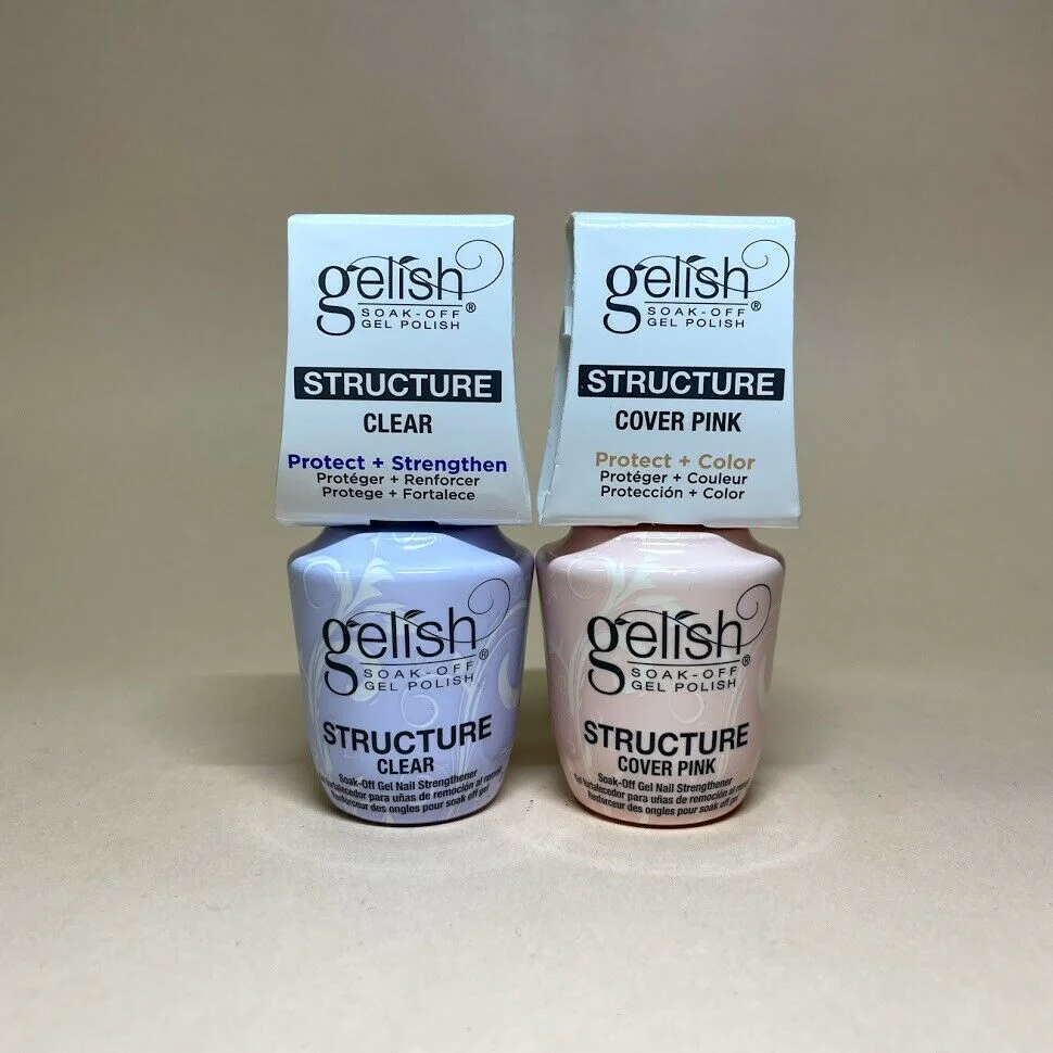 Harmony Gelish Brush On Structure Gel 0.5 fl. oz. [Clear/Cover/Translucent] - Image 4