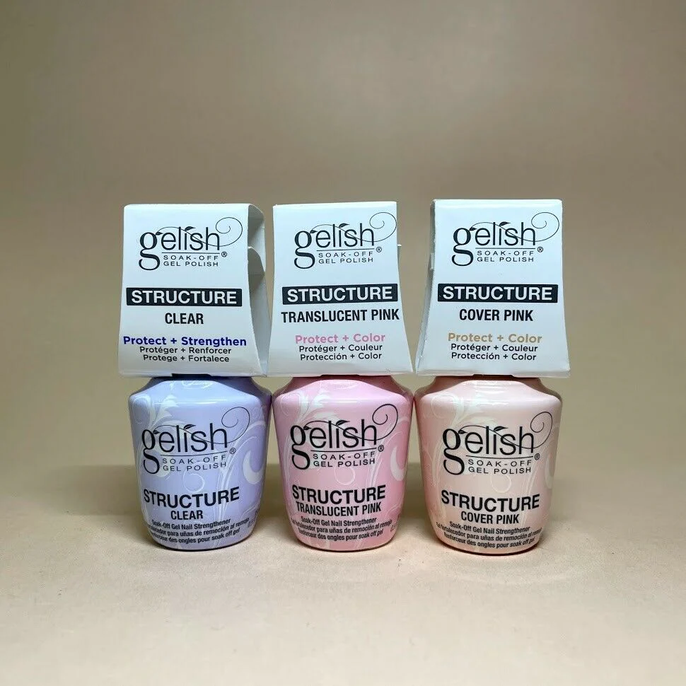 Harmony Gelish Brush On Structure Gel 0.5 fl. oz. [Clear/Cover/Translucent] - Image 7