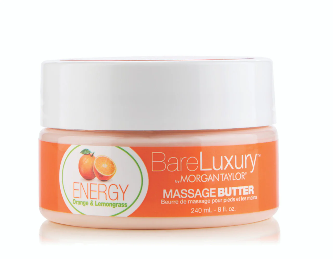 Harmony Gelish Energy Orange Lemongrass Butter Jar 8 Fl. Oz-3611807